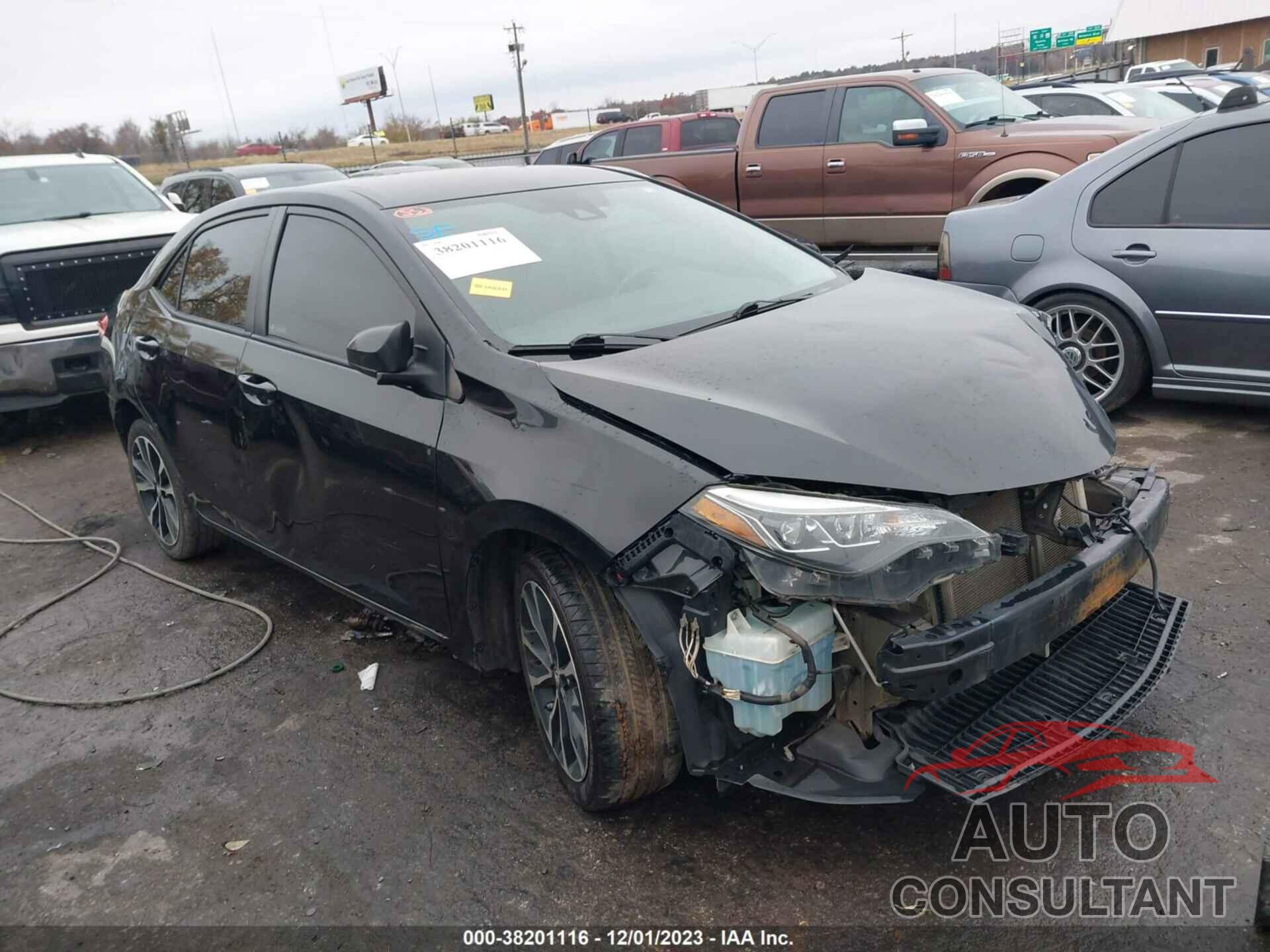 TOYOTA COROLLA 2017 - 5YFBURHE9HP621322
