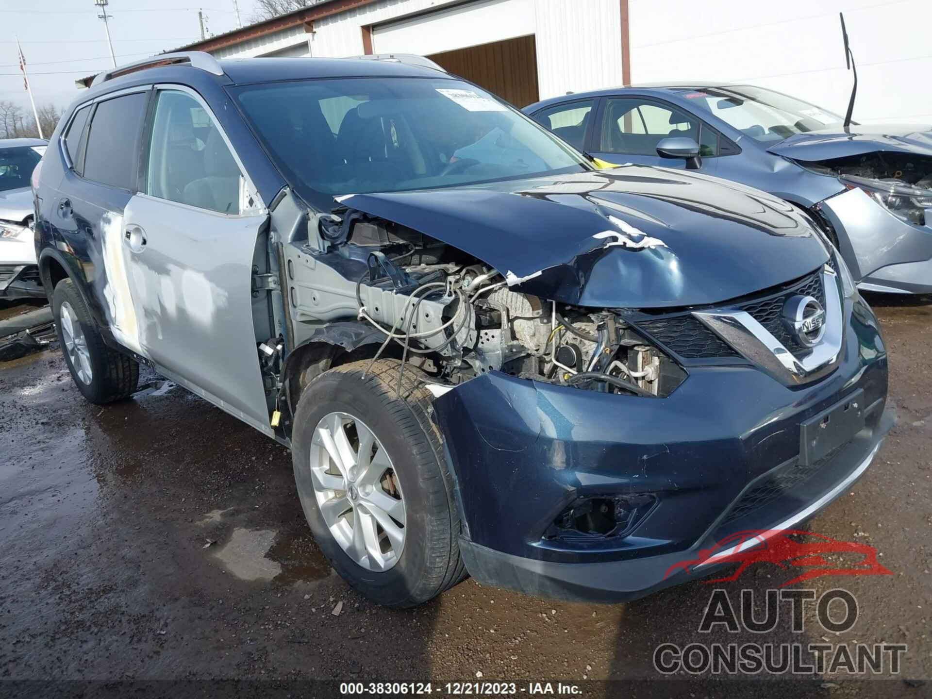 NISSAN ROGUE 2016 - KNMAT2MV6GP721700