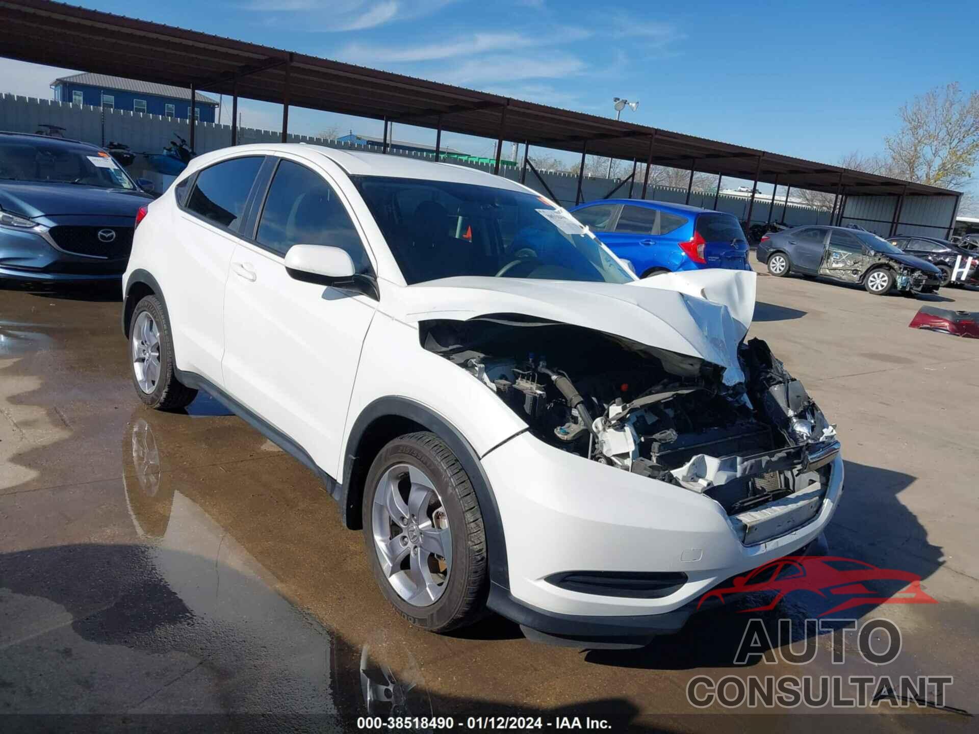 HONDA HR-V 2018 - 3CZRU5H35JM718014