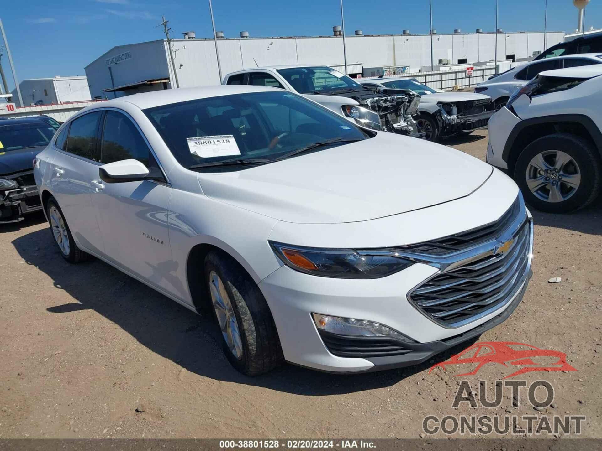CHEVROLET MALIBU 2020 - 1G1ZD5STXLF004664