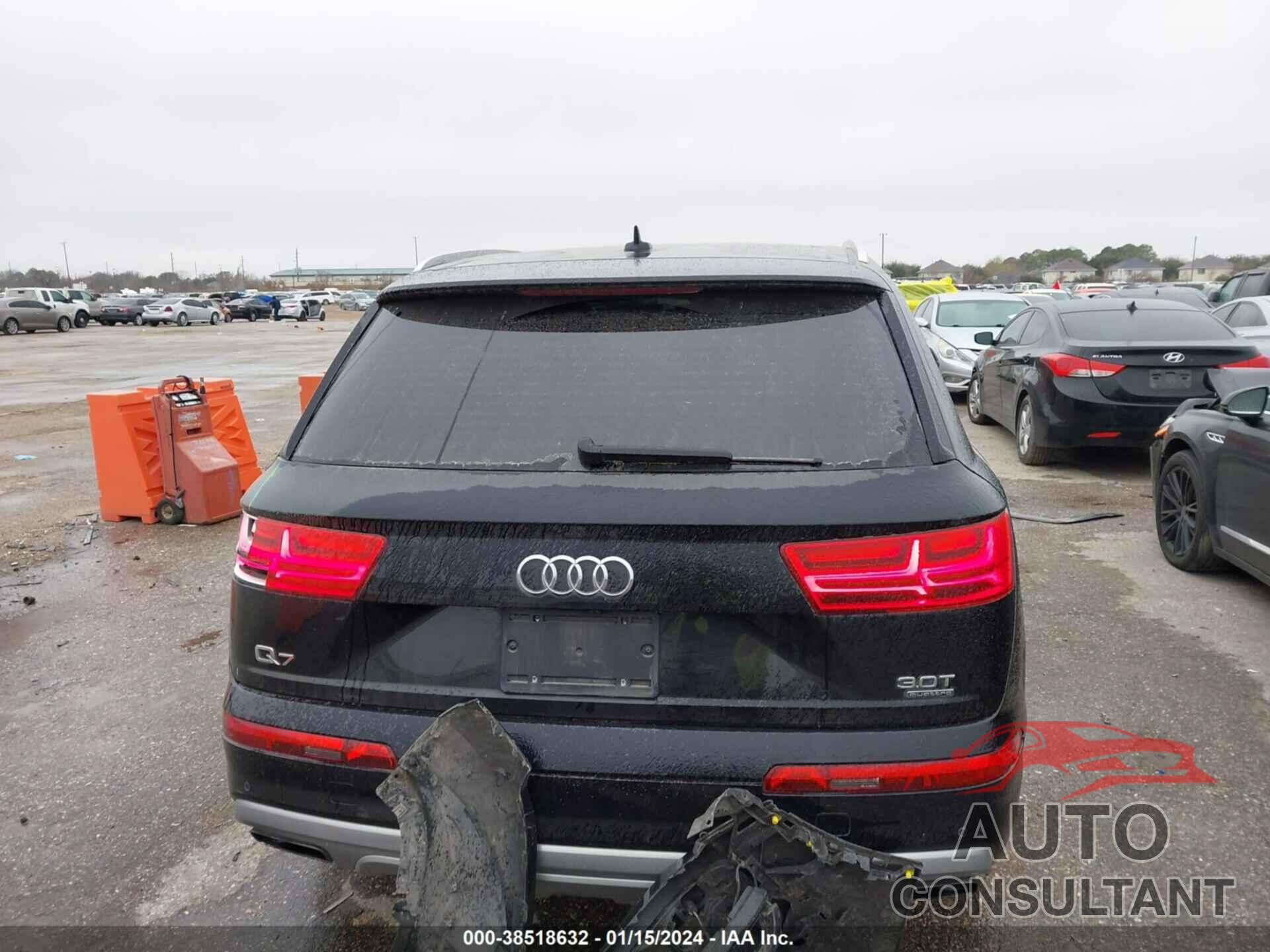 AUDI Q7 2017 - WA1LAAF74HD058504