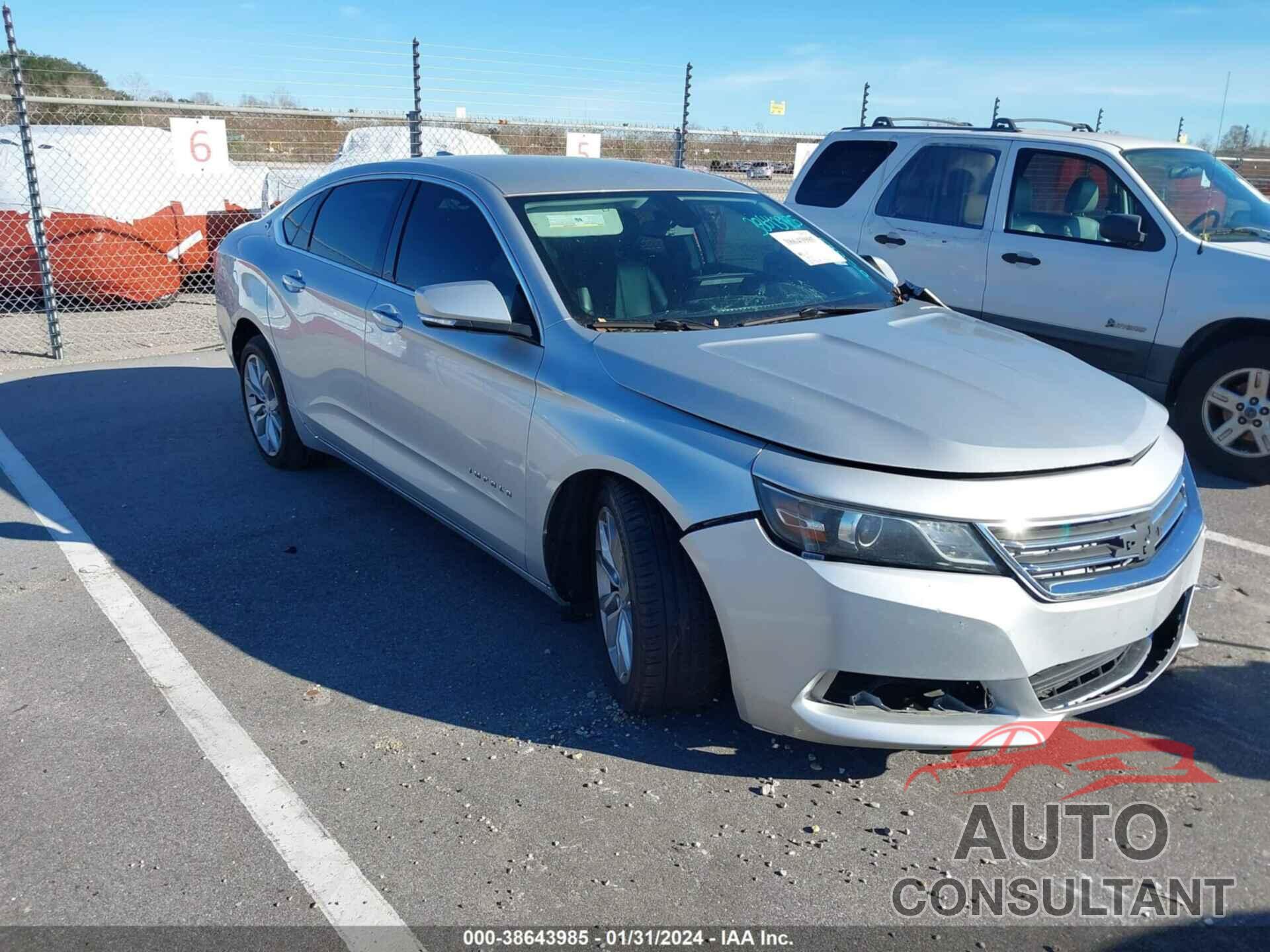 CHEVROLET IMPALA 2016 - 2G1115S34G9152071