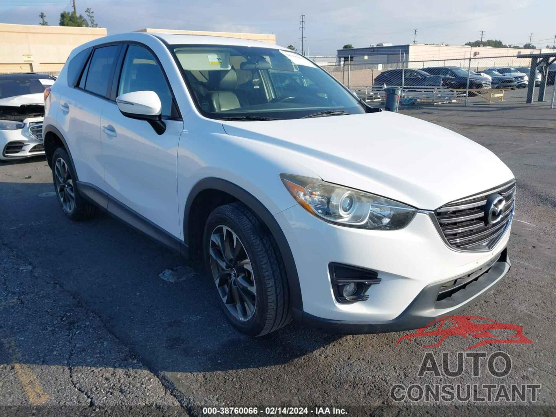 MAZDA CX-5 2016 - JM3KE2DY2G0689160
