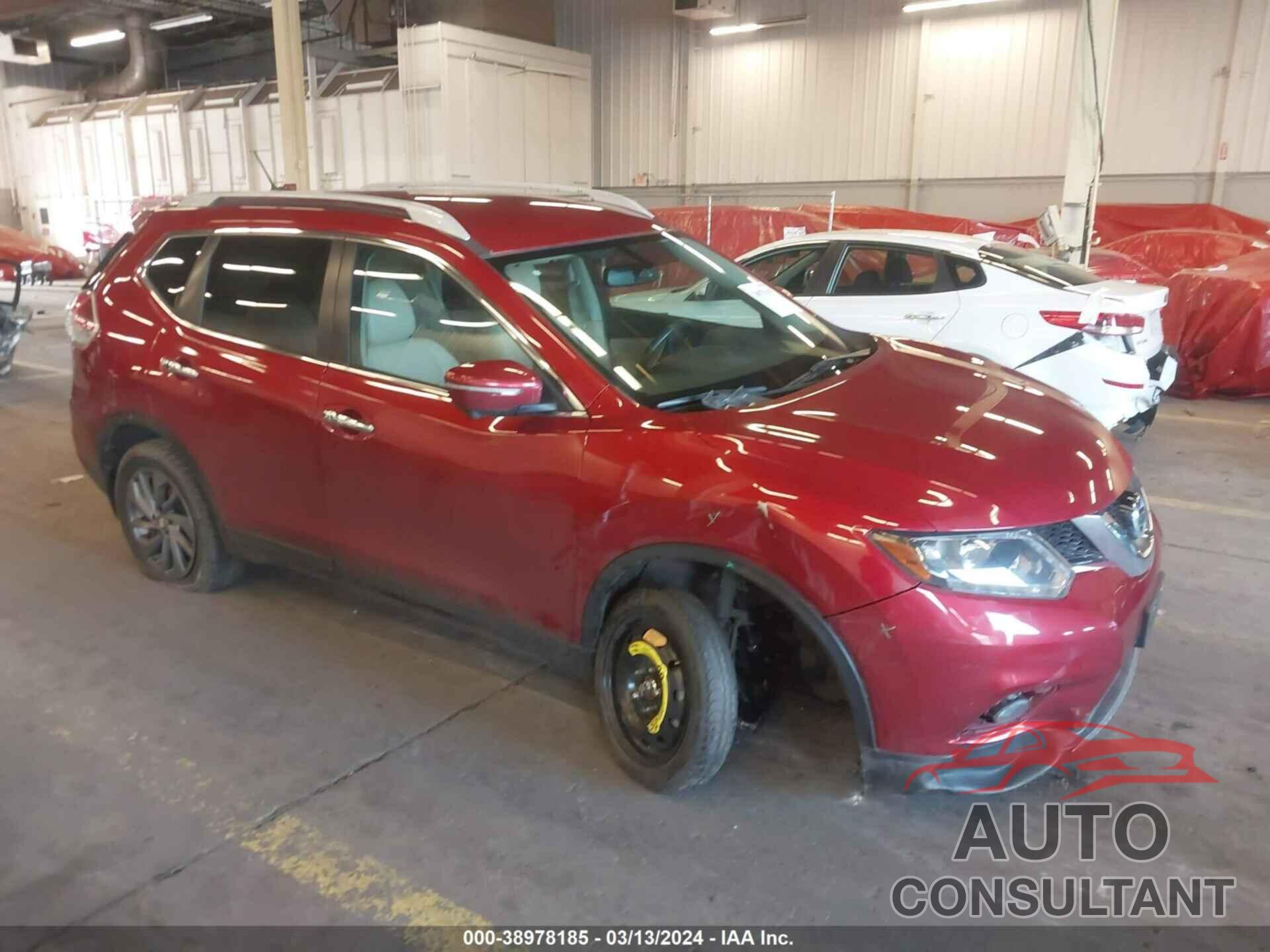 NISSAN ROGUE 2016 - 5N1AT2MV0GC758406