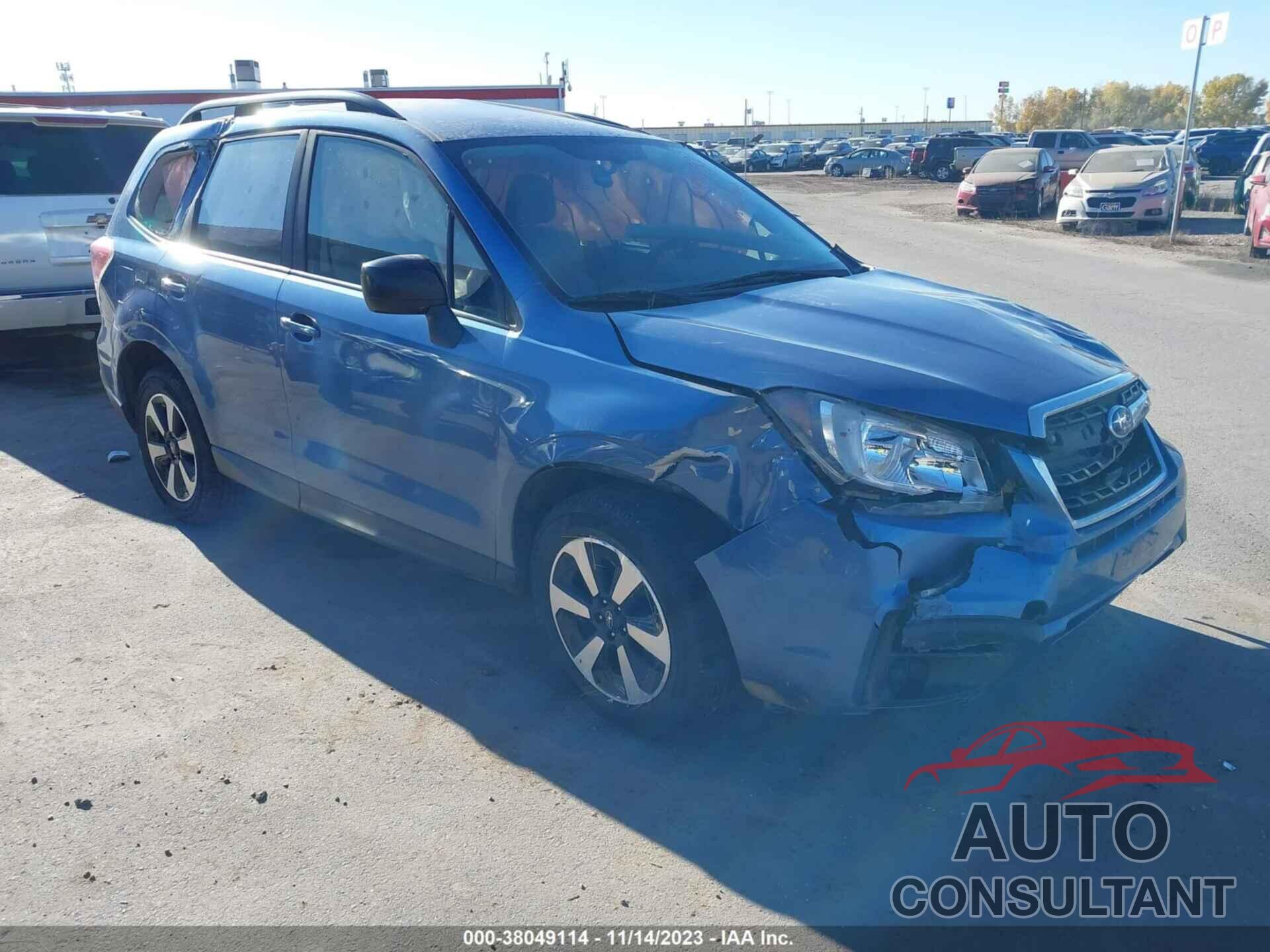 SUBARU FORESTER 2018 - JF2SJABC6JH571256