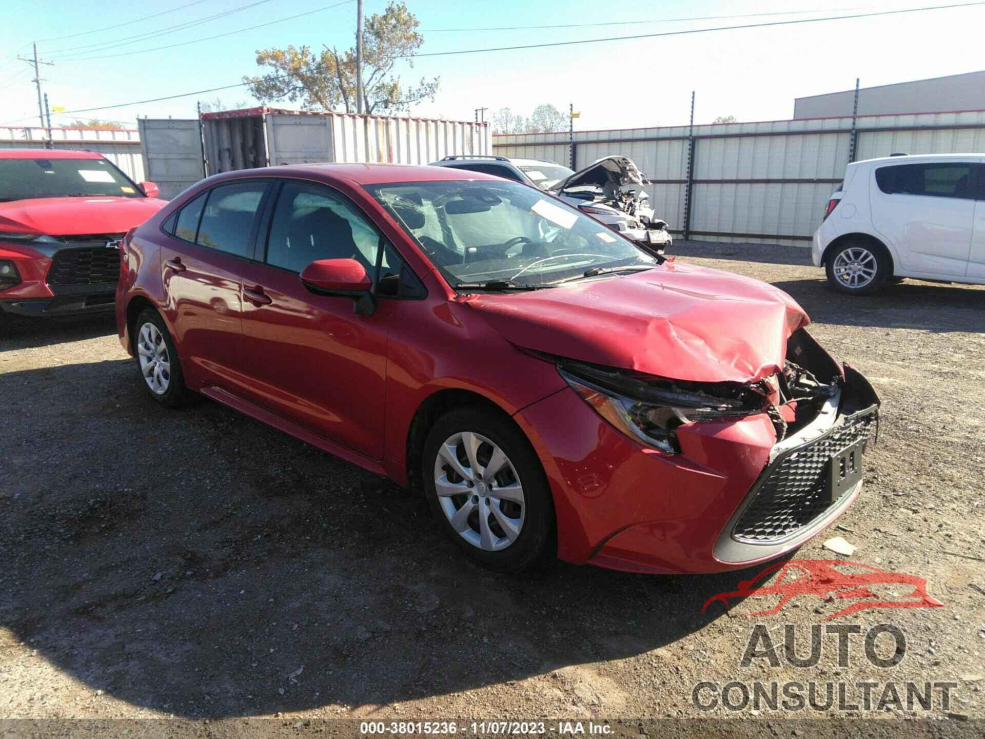 TOYOTA COROLLA 2020 - JTDEPRAE5LJ094925
