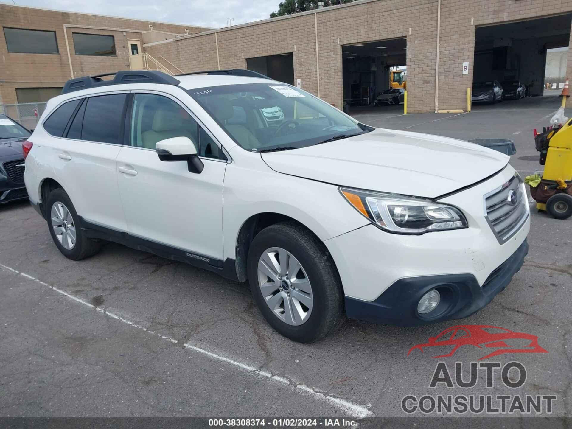 SUBARU OUTBACK 2017 - 4S4BSAFCXH3431008