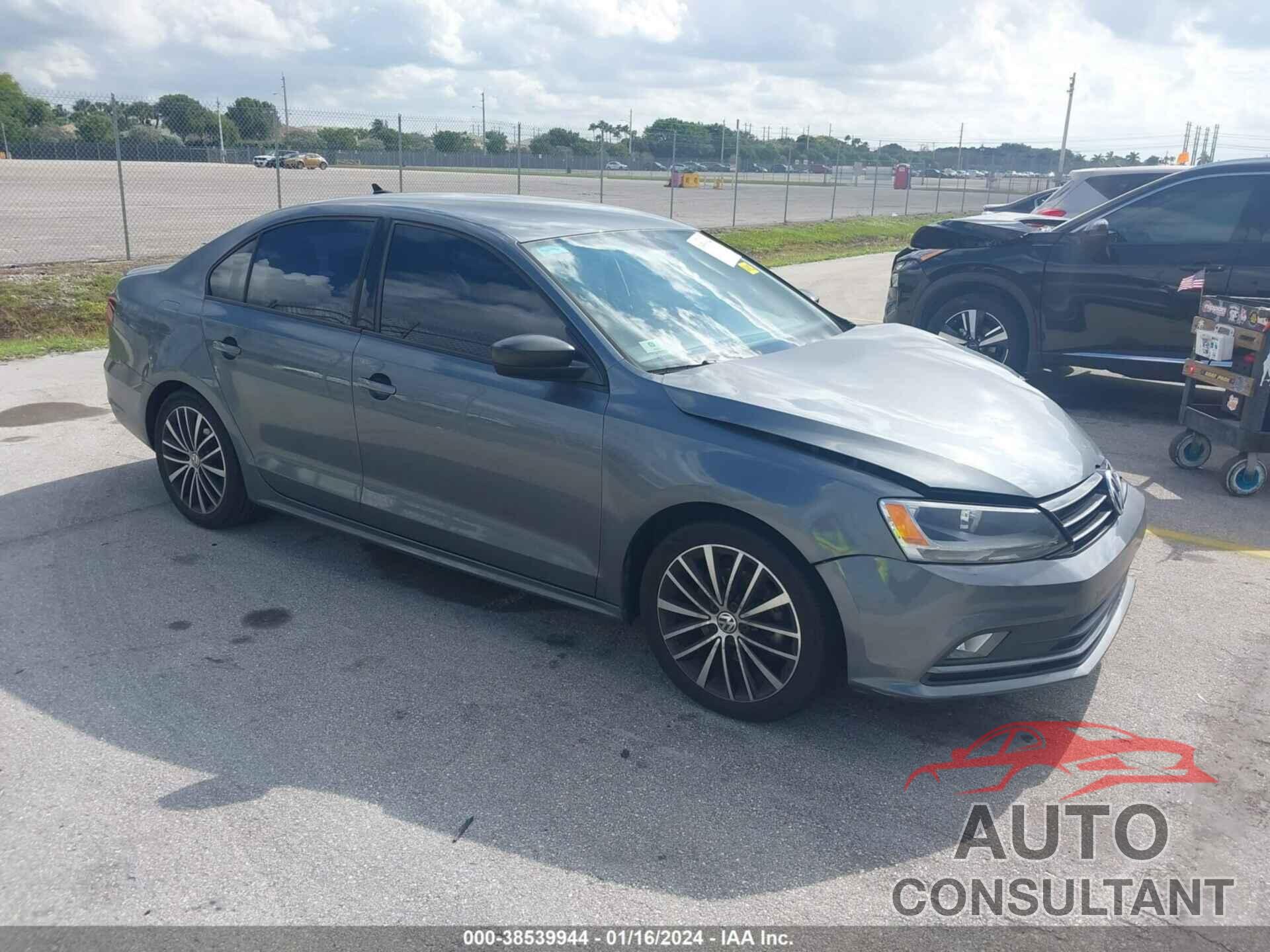 VOLKSWAGEN JETTA 2016 - 3VWD17AJ3GM415896