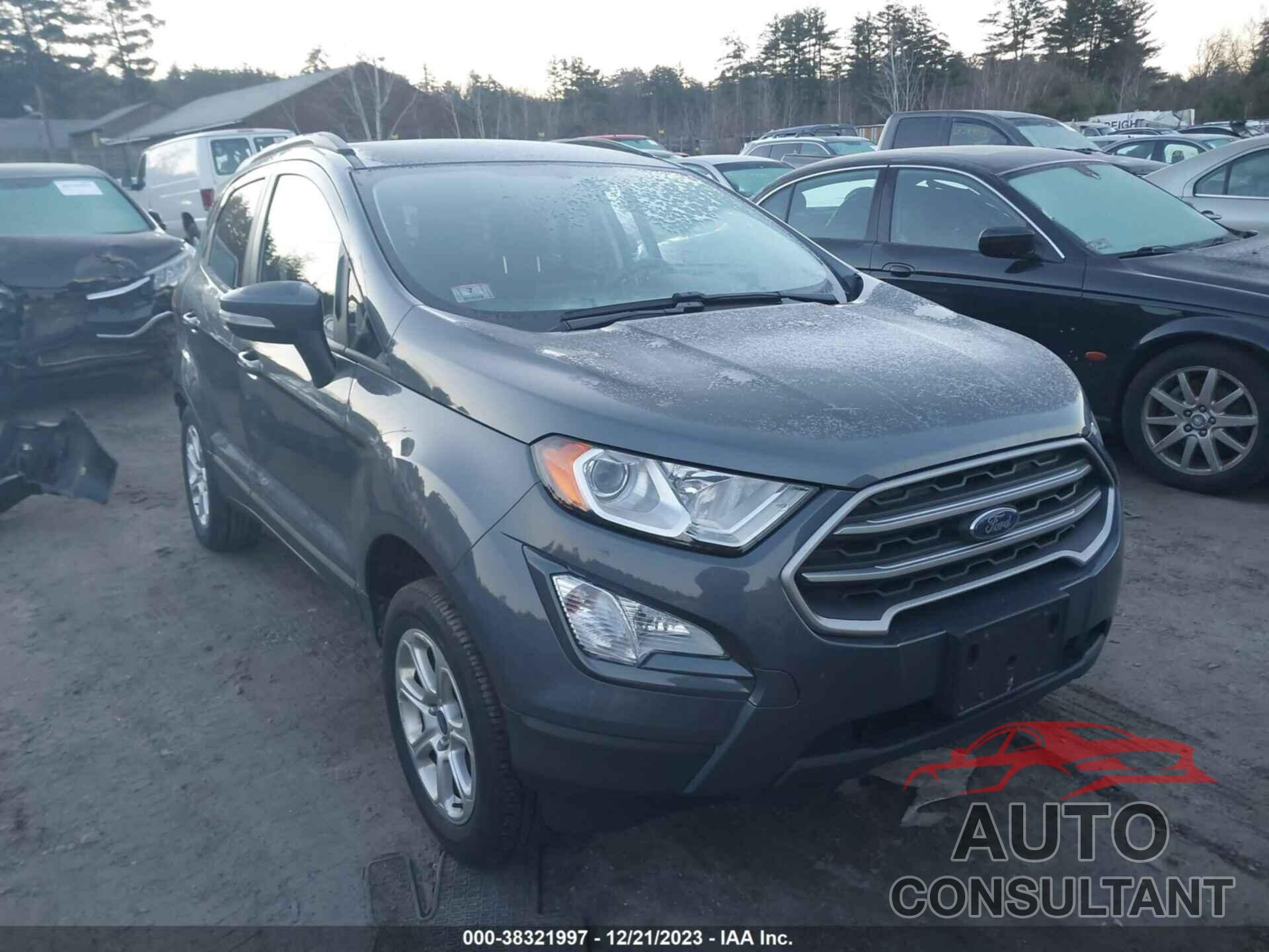 FORD ECOSPORT 2022 - MAJ6S3GL2NC465753