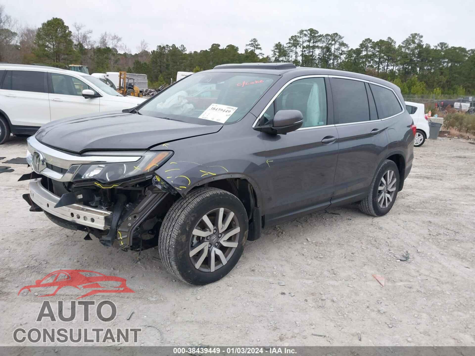 HONDA PILOT 2022 - 5FNYF5H5XNB007786