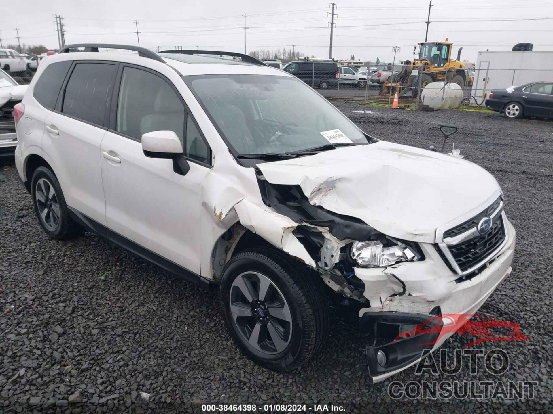 SUBARU FORESTER 2017 - JF2SJAGC6HH509276