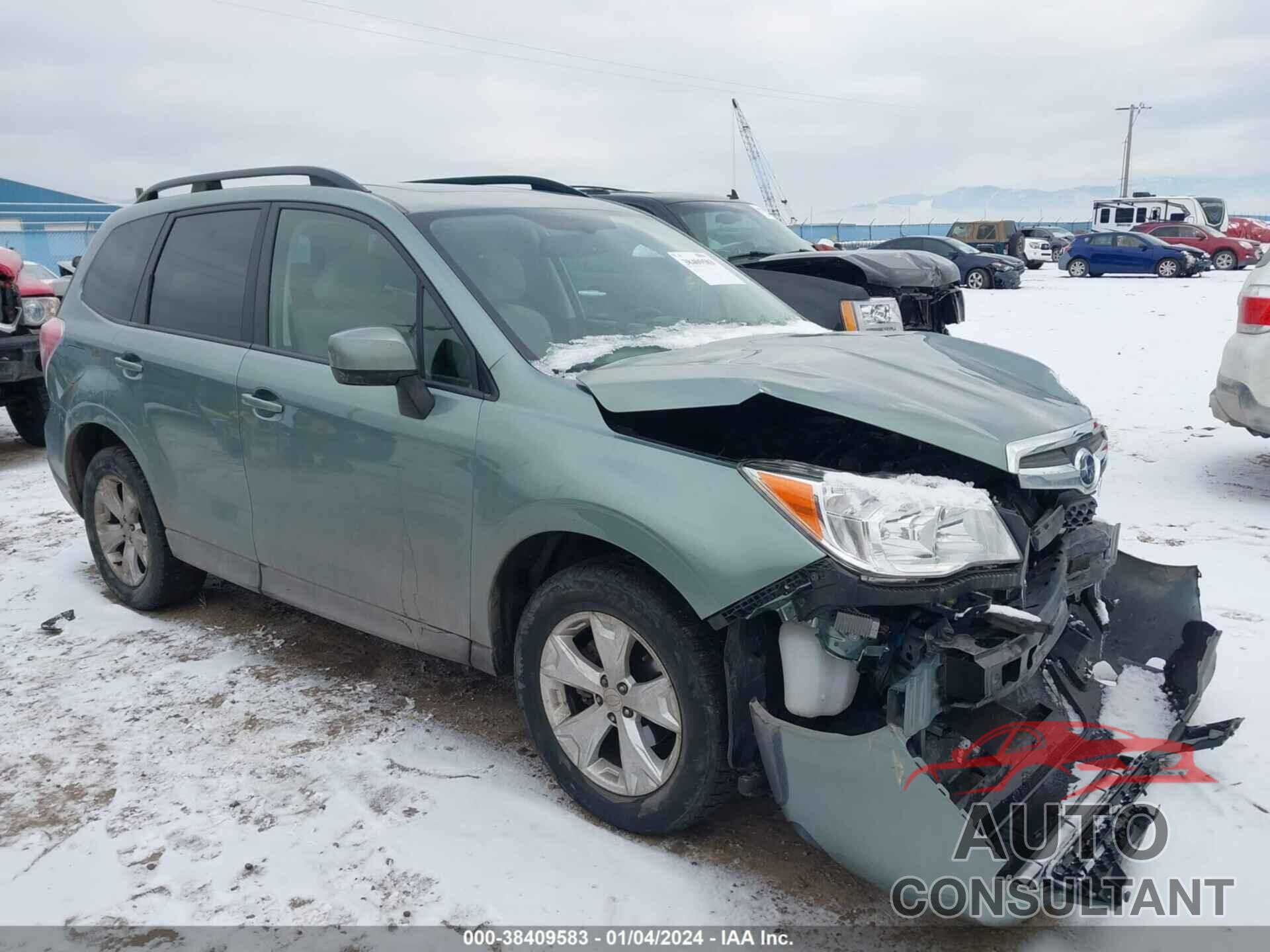 SUBARU FORESTER 2016 - JF2SJADC9GH487826
