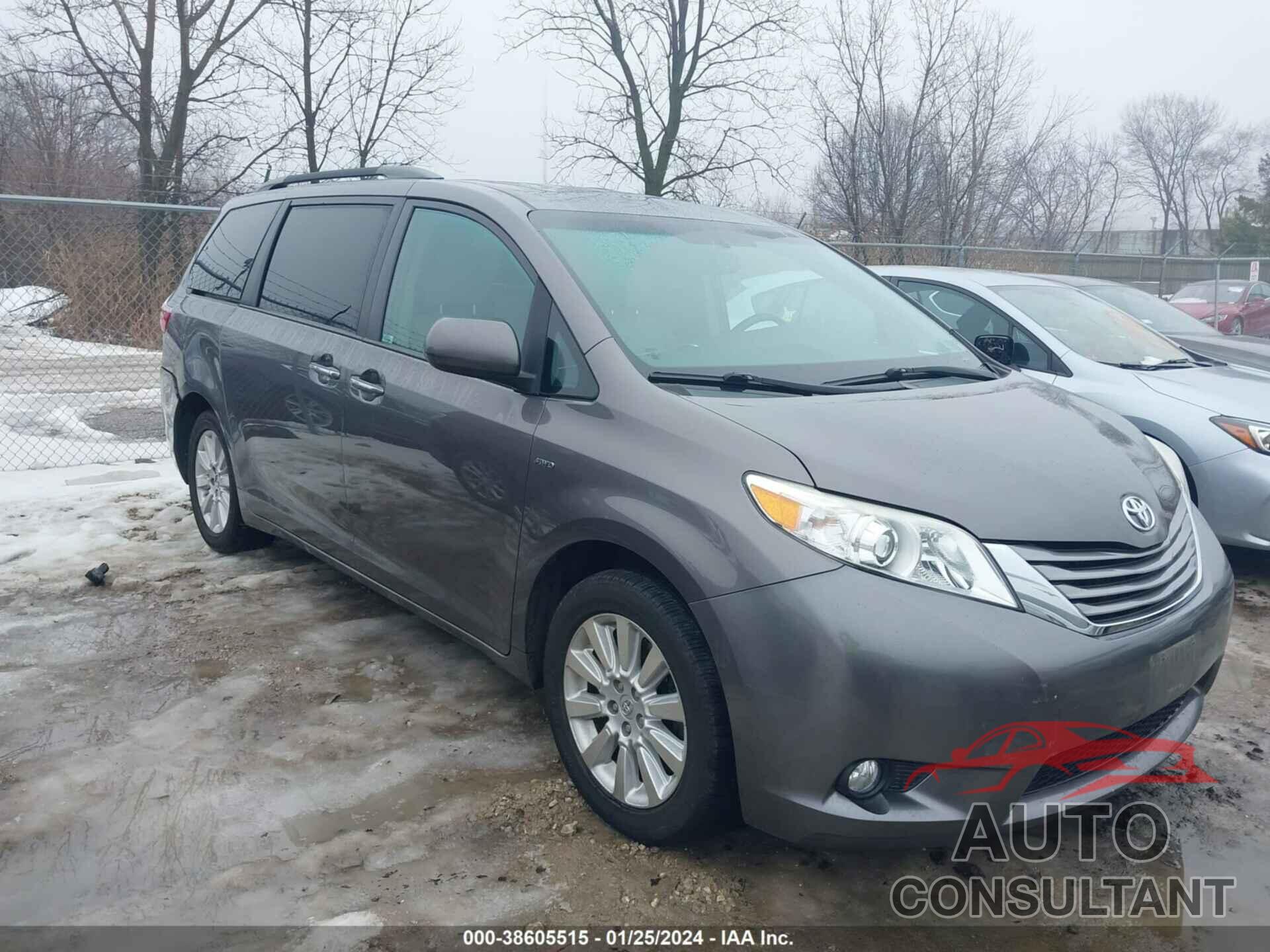 TOYOTA SIENNA 2016 - 5TDDK3DC5GS133040