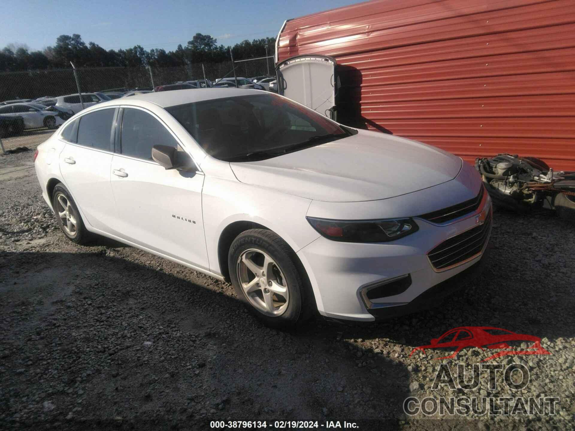 CHEVROLET MALIBU 2016 - 1G1ZB5ST3GF220304