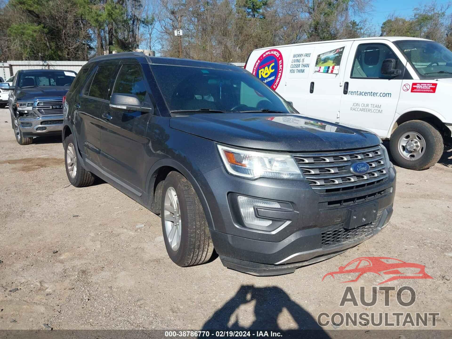 FORD EXPLORER 2017 - 1FM5K7D86HGA10989