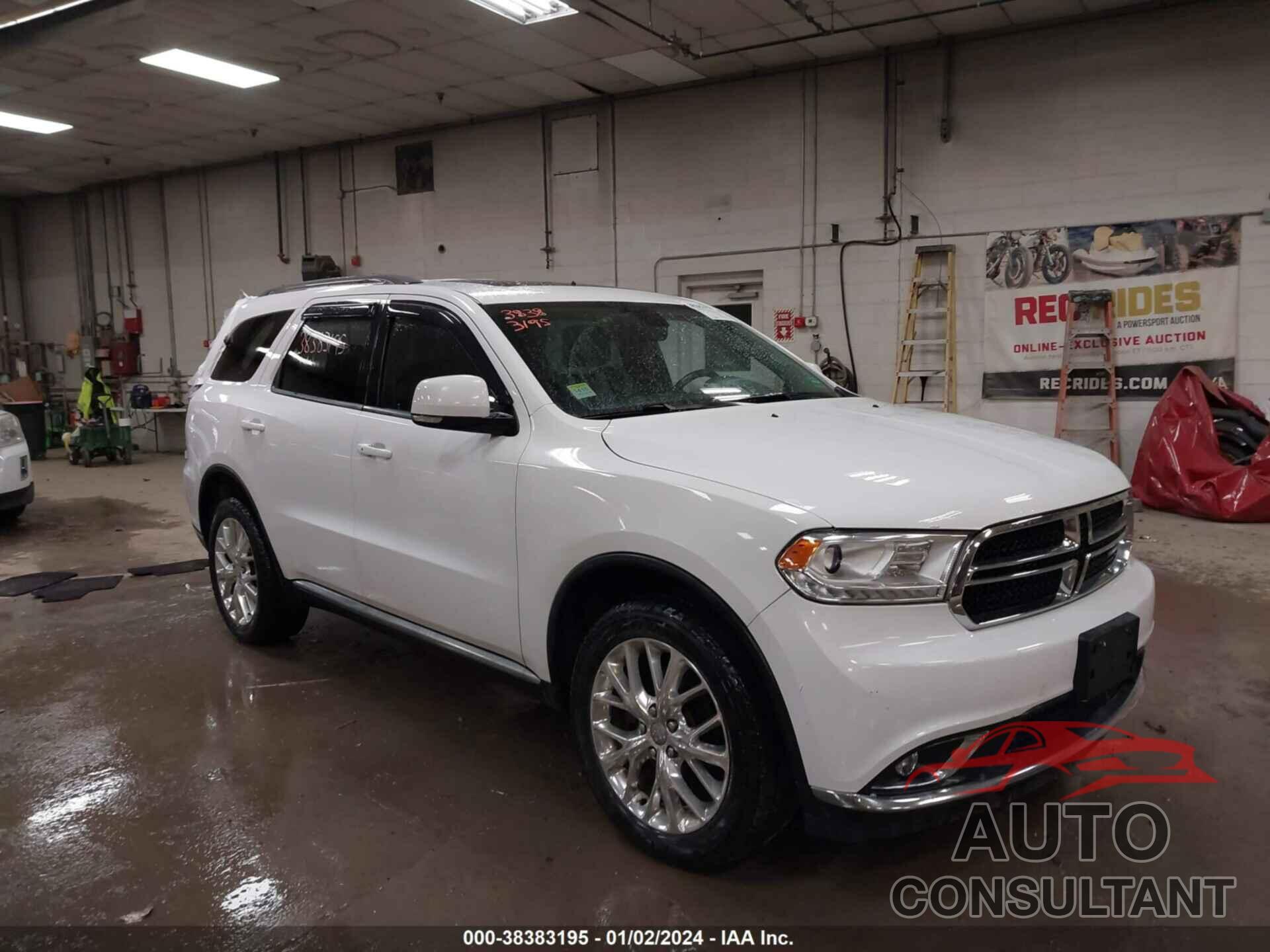 DODGE DURANGO 2016 - 1C4RDJDG9GC375127