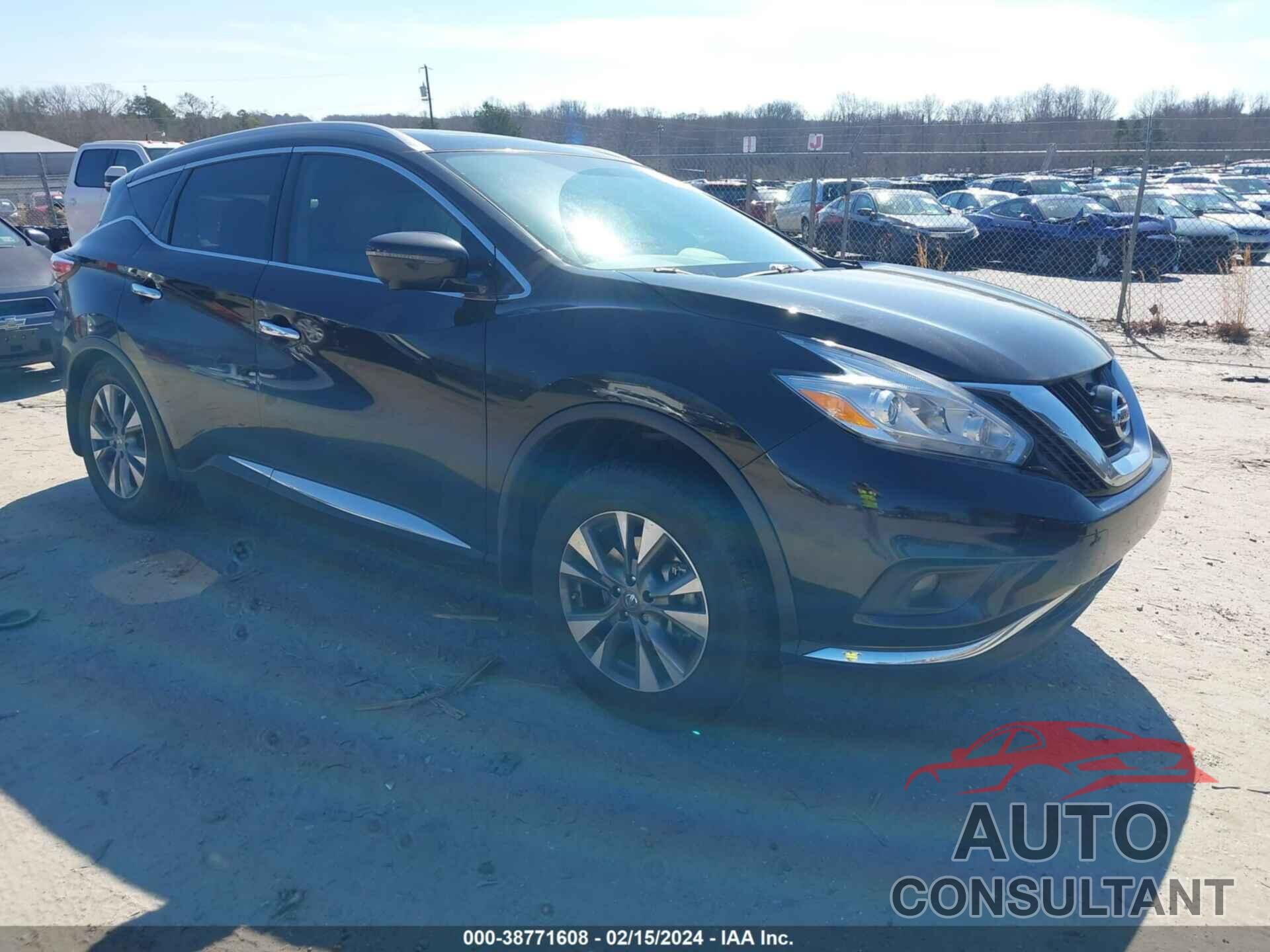 NISSAN MURANO 2017 - 5N1AZ2MG8HN121401