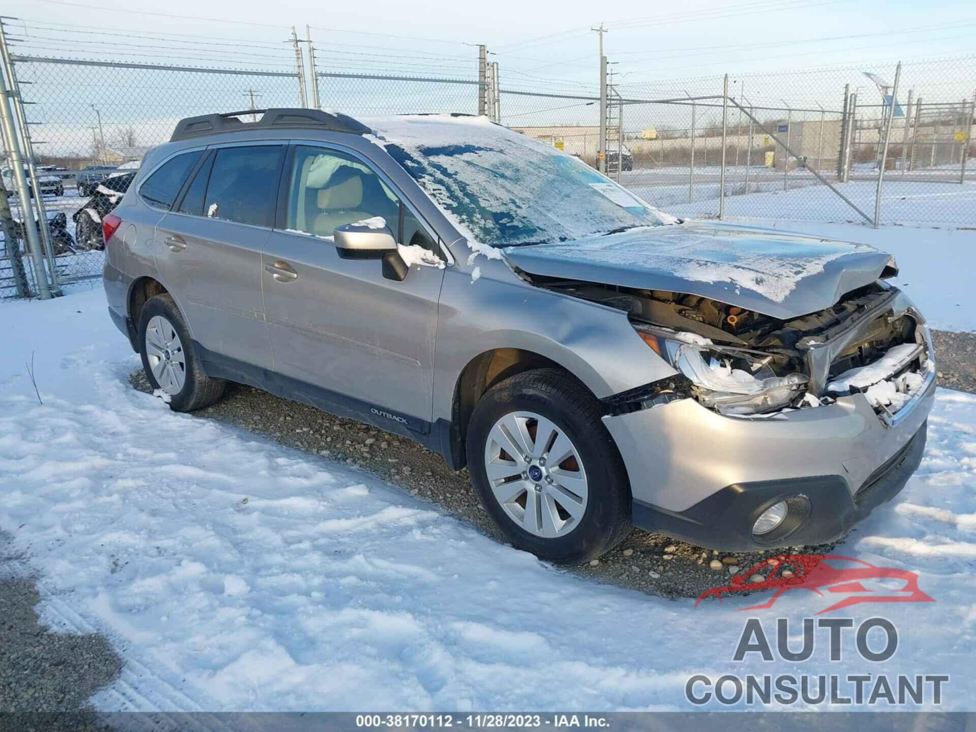 SUBARU OUTBACK 2017 - 4S4BSADC9H3277202