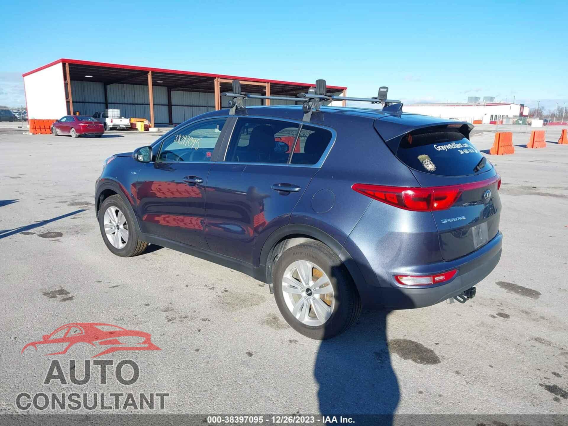 KIA SPORTAGE 2017 - KNDPMCAC6H7117940