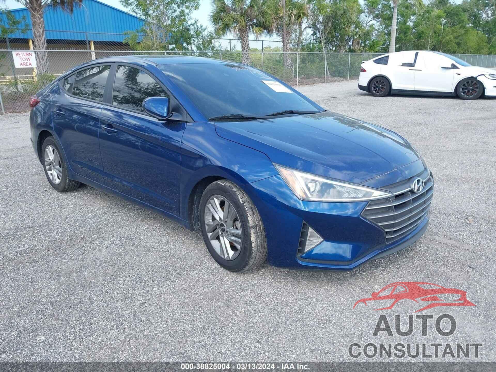 HYUNDAI ELANTRA 2020 - 5NPD84LF8LH631751