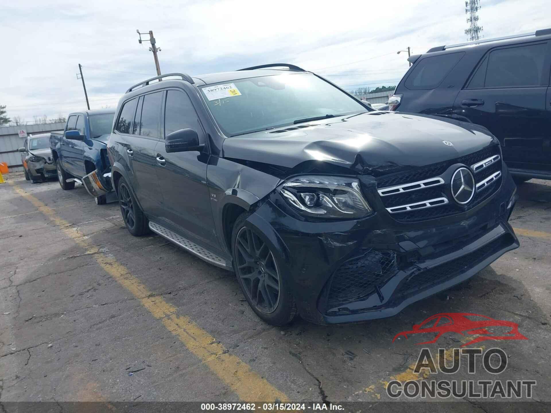 MERCEDES-BENZ AMG GLS 63 2017 - 4JGDF7FE6HA973350