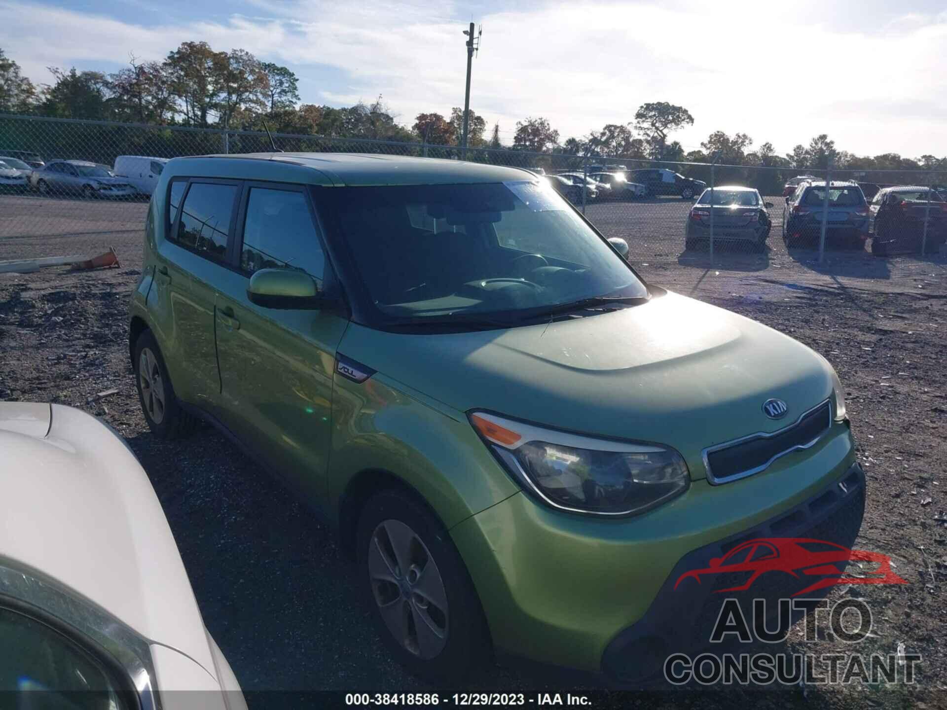 KIA SOUL 2015 - KNDJN2A22F7810845
