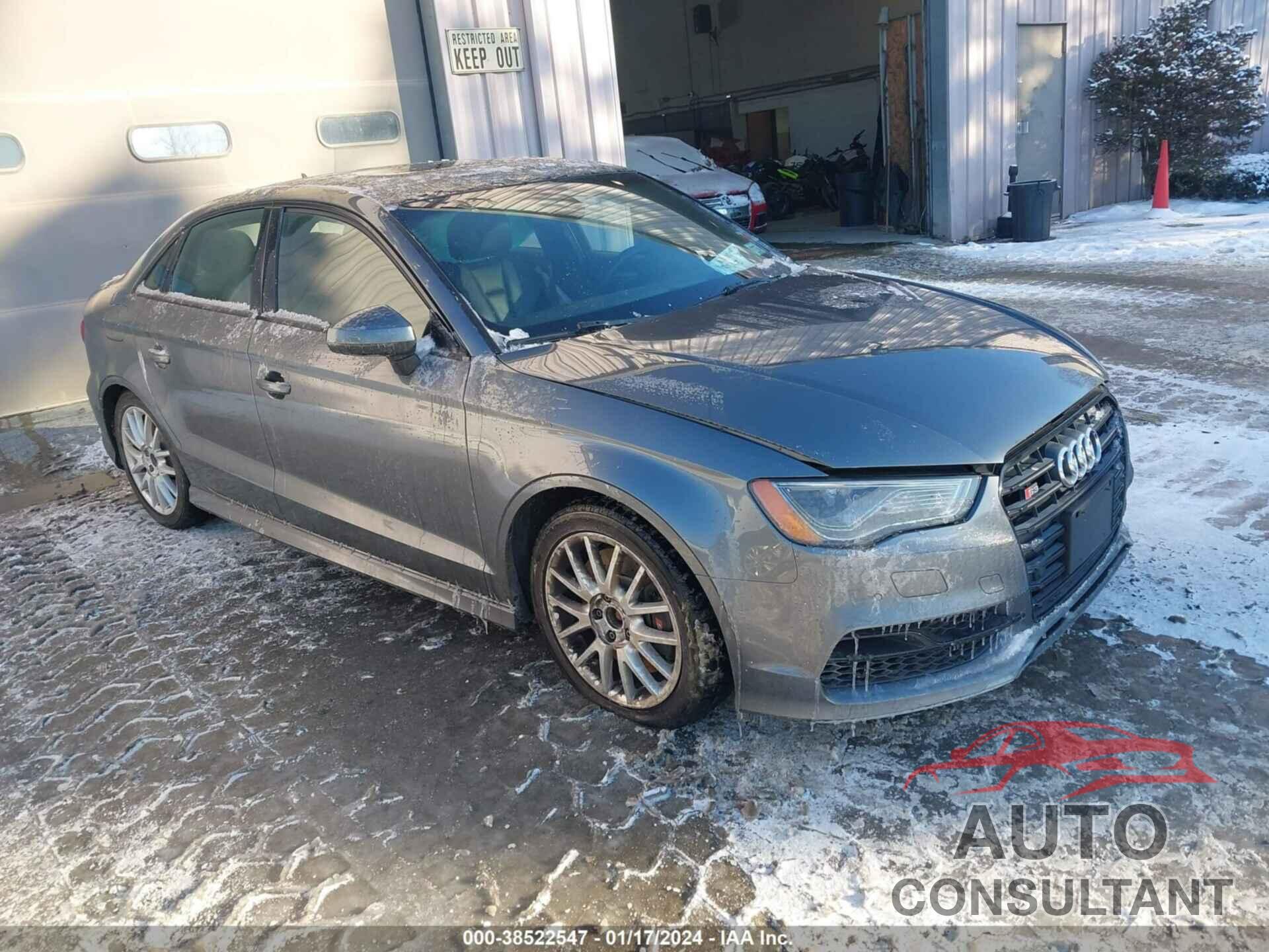 AUDI S3 2016 - WAUB1GFF3G1027513