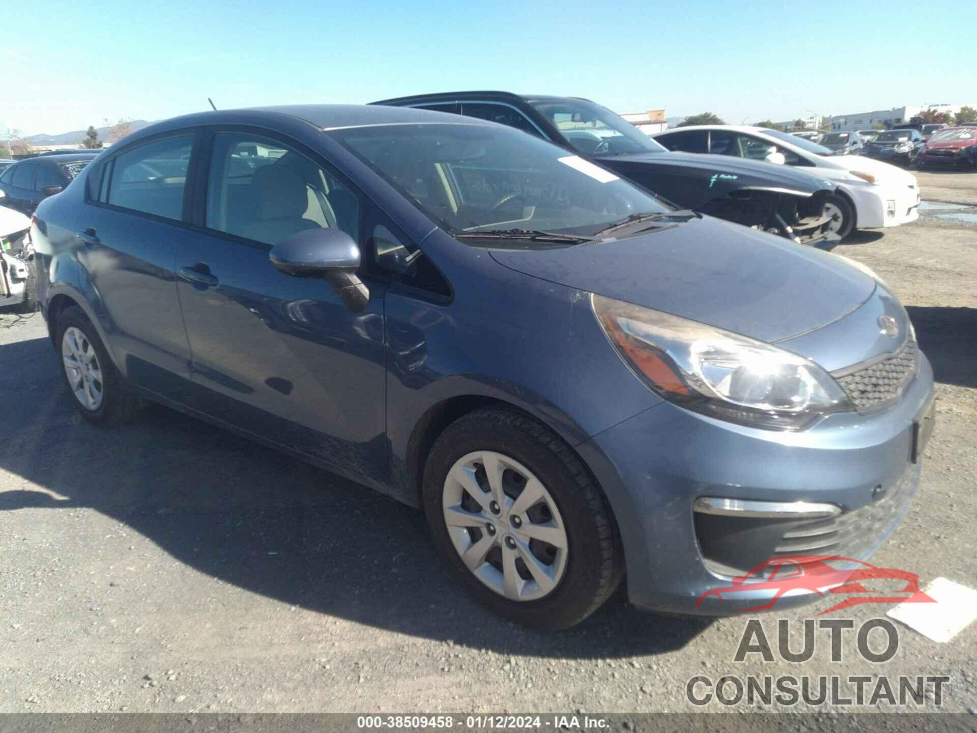 KIA RIO 2016 - KNADM4A39G6589320