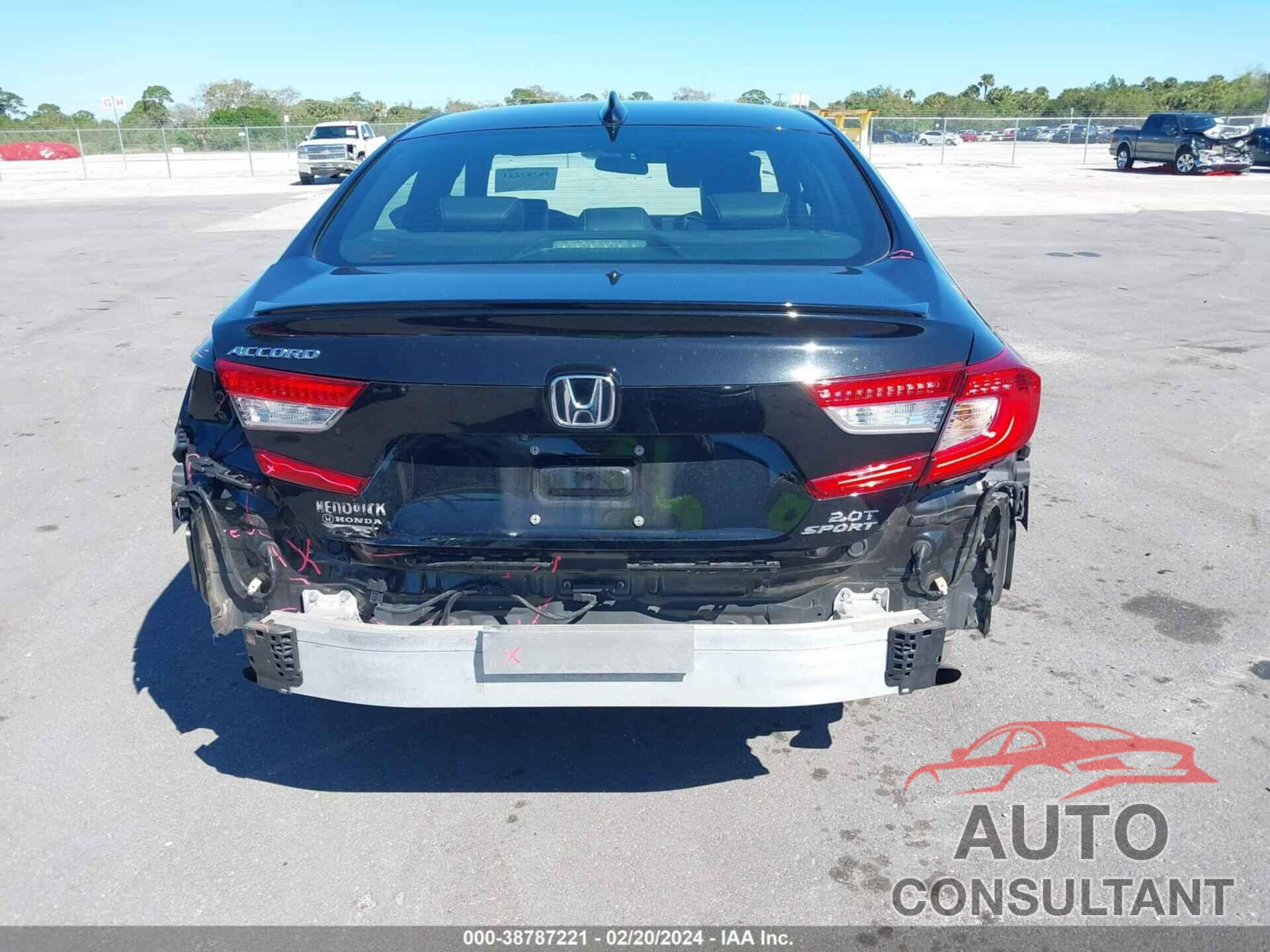 HONDA ACCORD 2019 - 1HGCV2F32KA025427