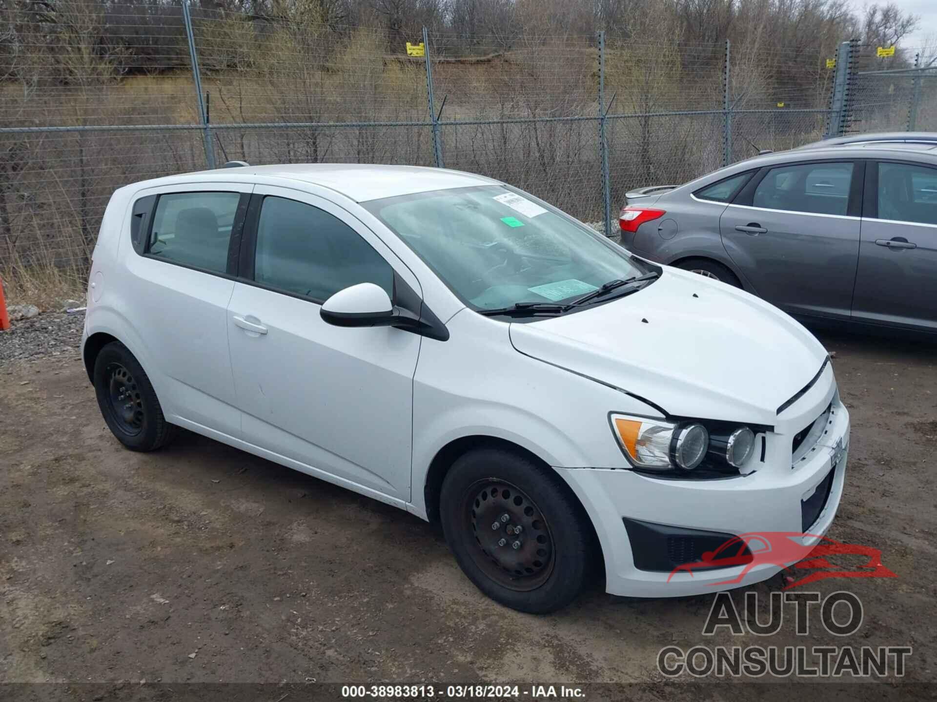 CHEVROLET SONIC 2016 - 1G1JA6SHXG4174757