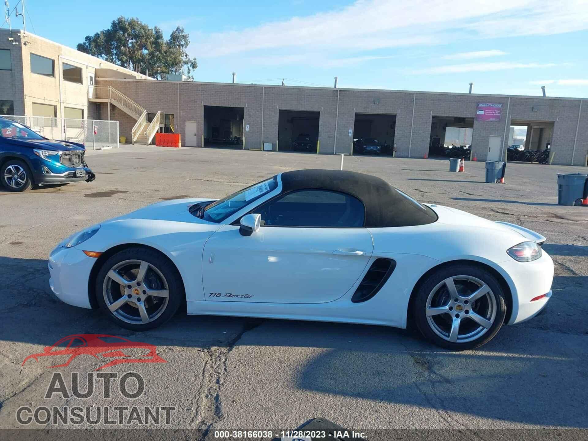 PORSCHE 718 BOXSTER 2017 - WP0CA2A85HS221619
