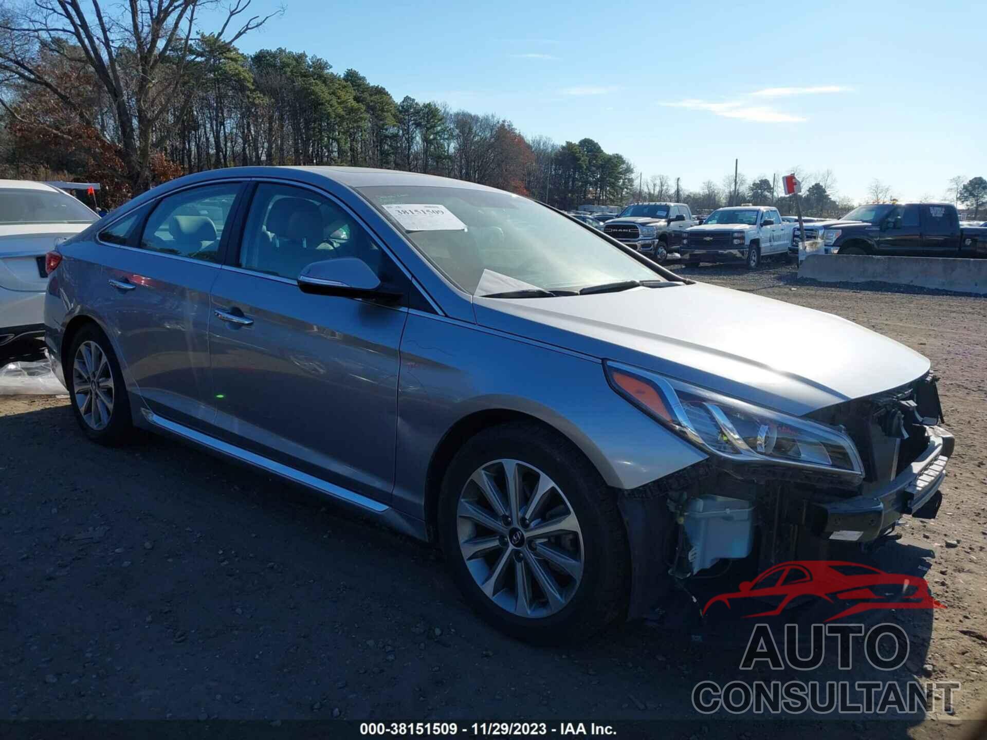 HYUNDAI SONATA 2017 - 5NPE34AFXHH455539