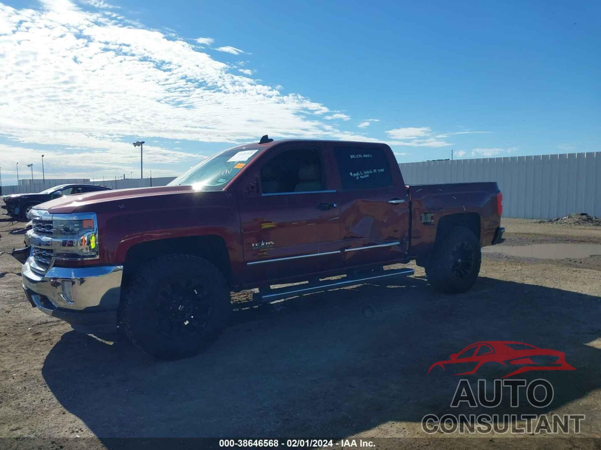 CHEVROLET SILVERADO 1500 2016 - 3GCPCSECXGG351833