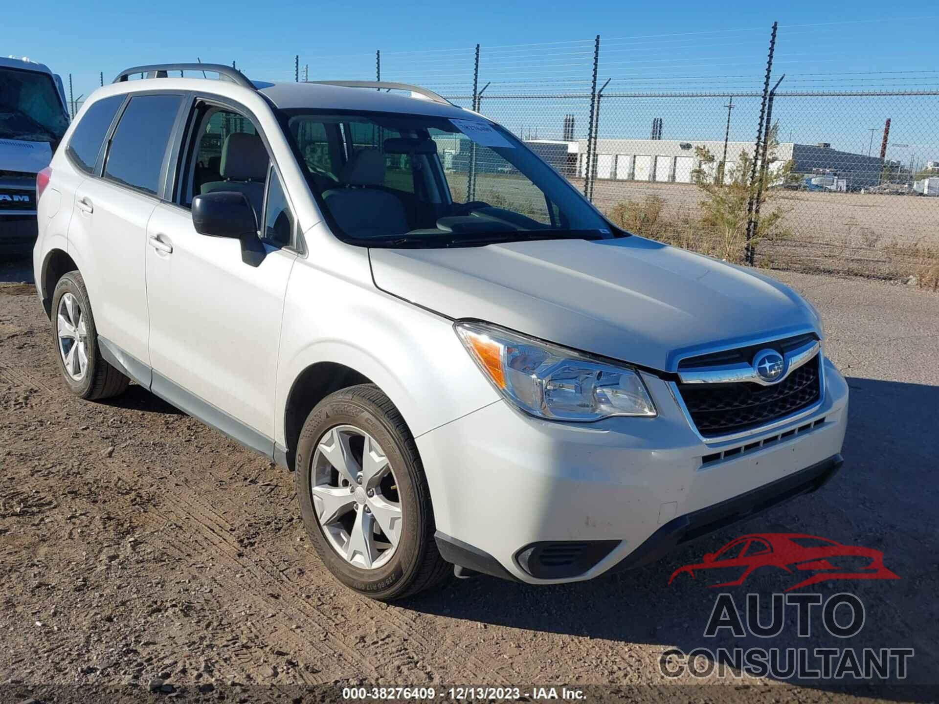 SUBARU FORESTER 2015 - JF2SJABC6FH504924