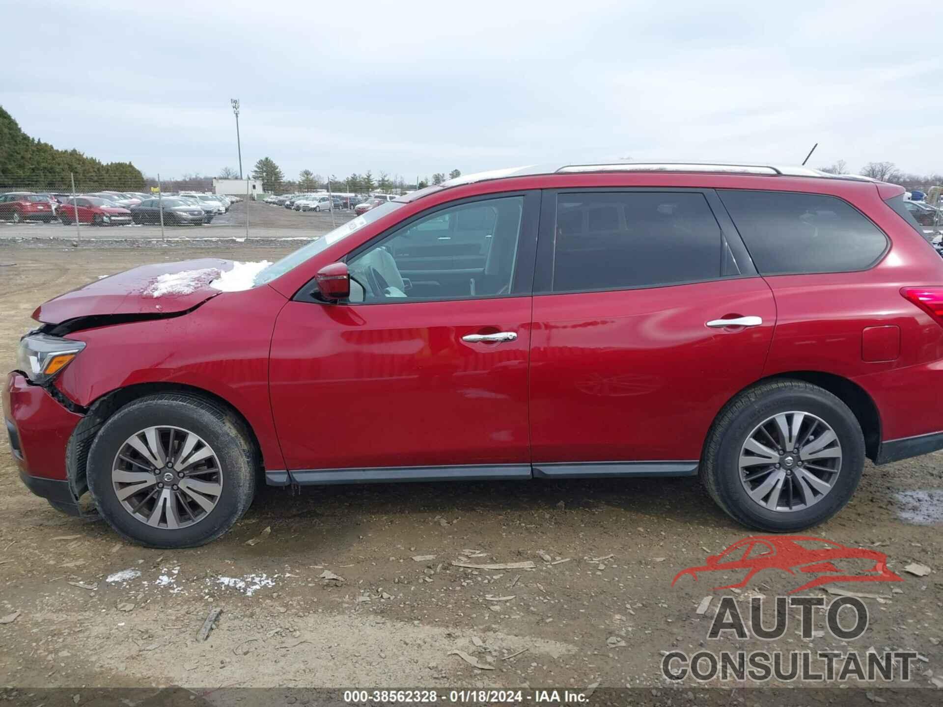 NISSAN PATHFINDER 2017 - 5N1DR2MN8HC648216