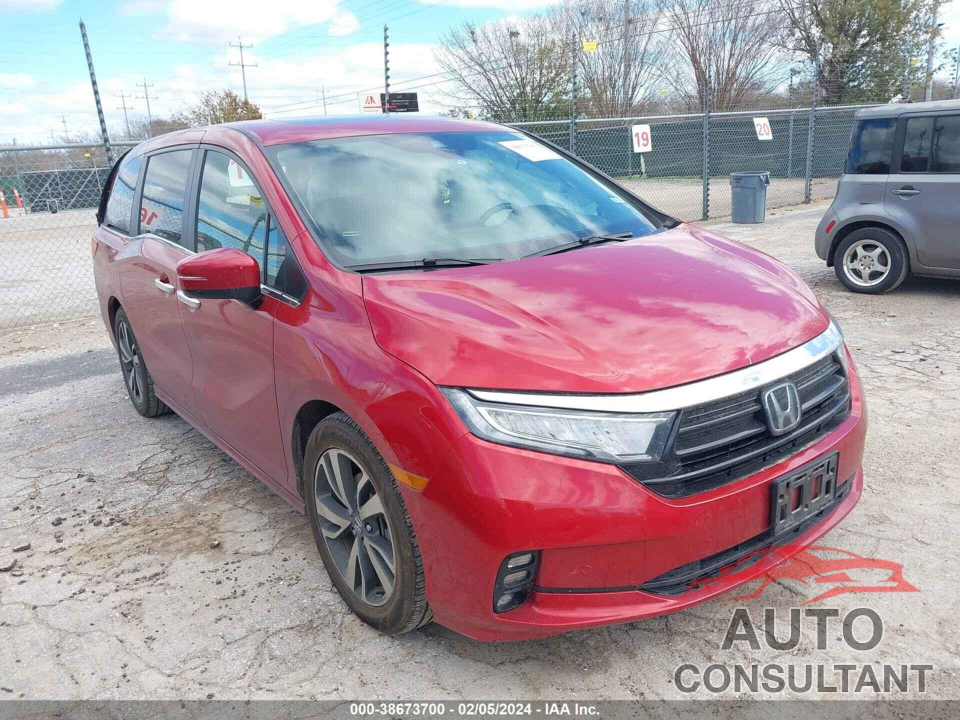 HONDA ODYSSEY 2022 - 5FNRL6H80NB017286