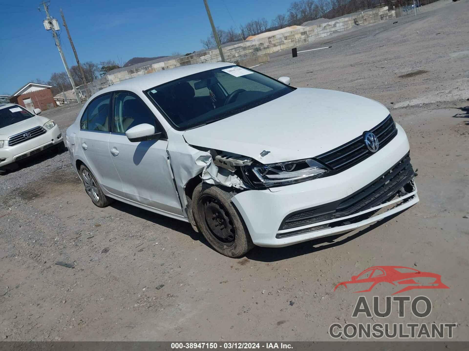 VOLKSWAGEN JETTA 2017 - 3VW2B7AJXHM391540