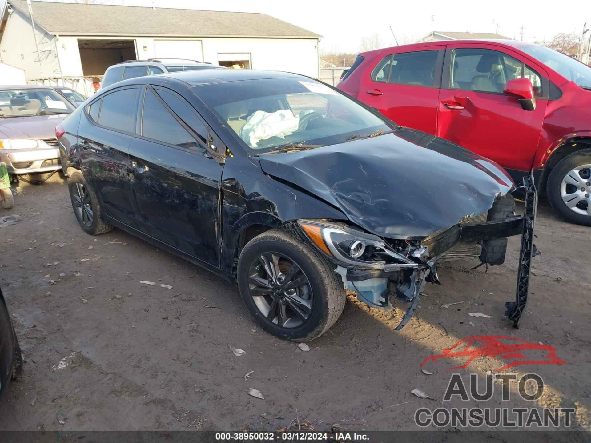 HYUNDAI ELANTRA 2017 - 5NPD84LFXHH017579