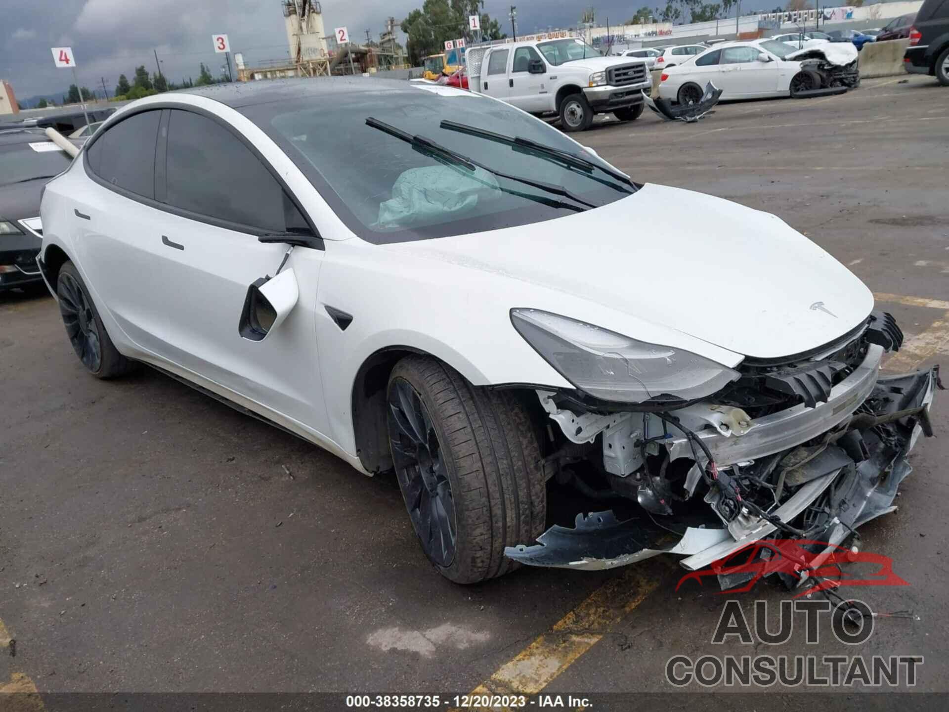 TESLA MODEL 3 2022 - 5YJ3E1EC7NF293427