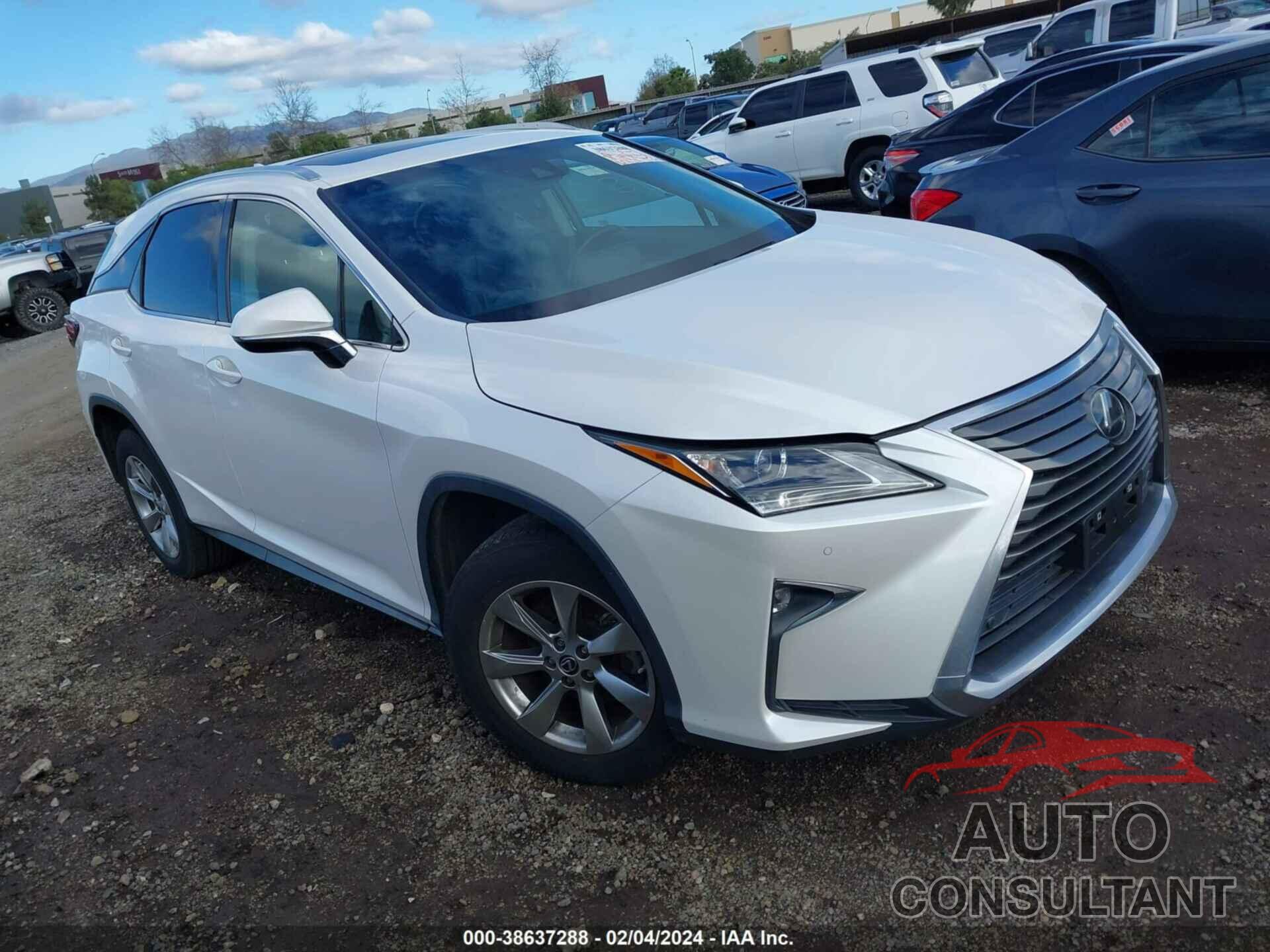 LEXUS RX 350 2018 - 2T2ZZMCAXJC097185