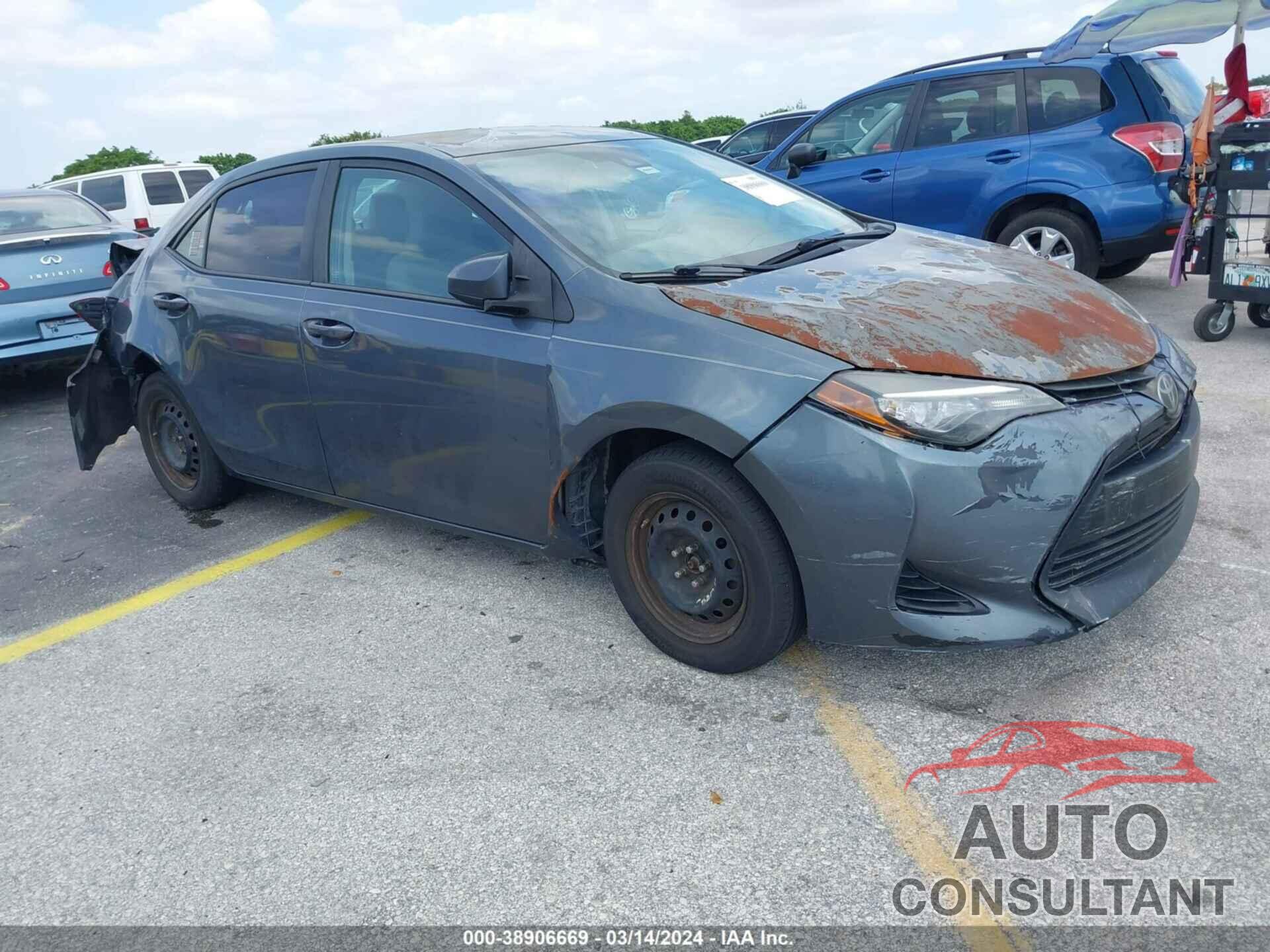 TOYOTA COROLLA 2017 - 5YFBURHE0HP599873