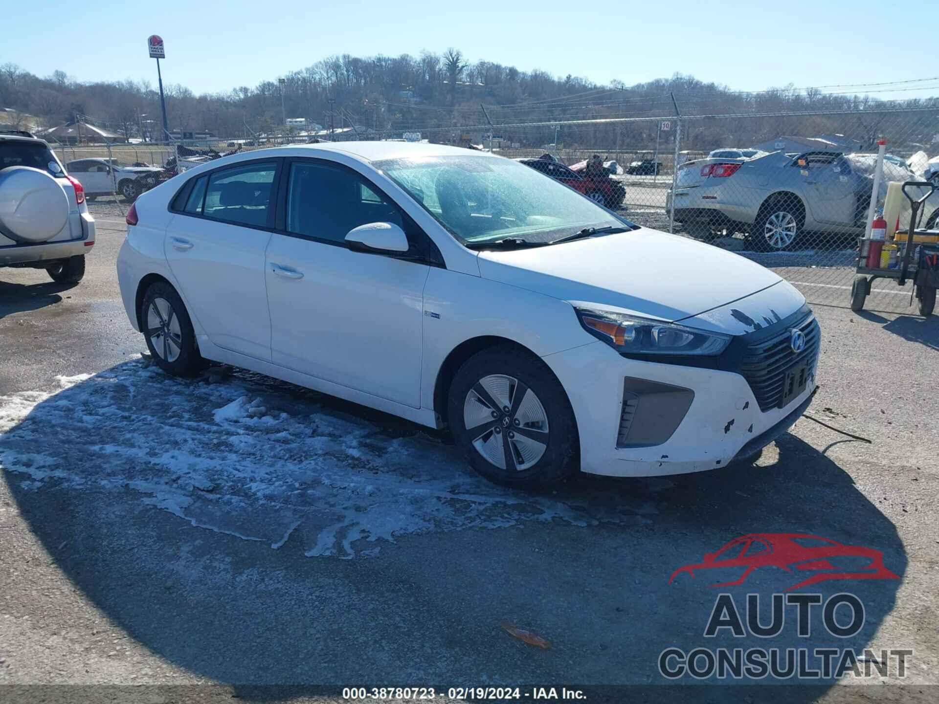 HYUNDAI IONIQ HYBRID 2017 - KMHC65LC5HU023286