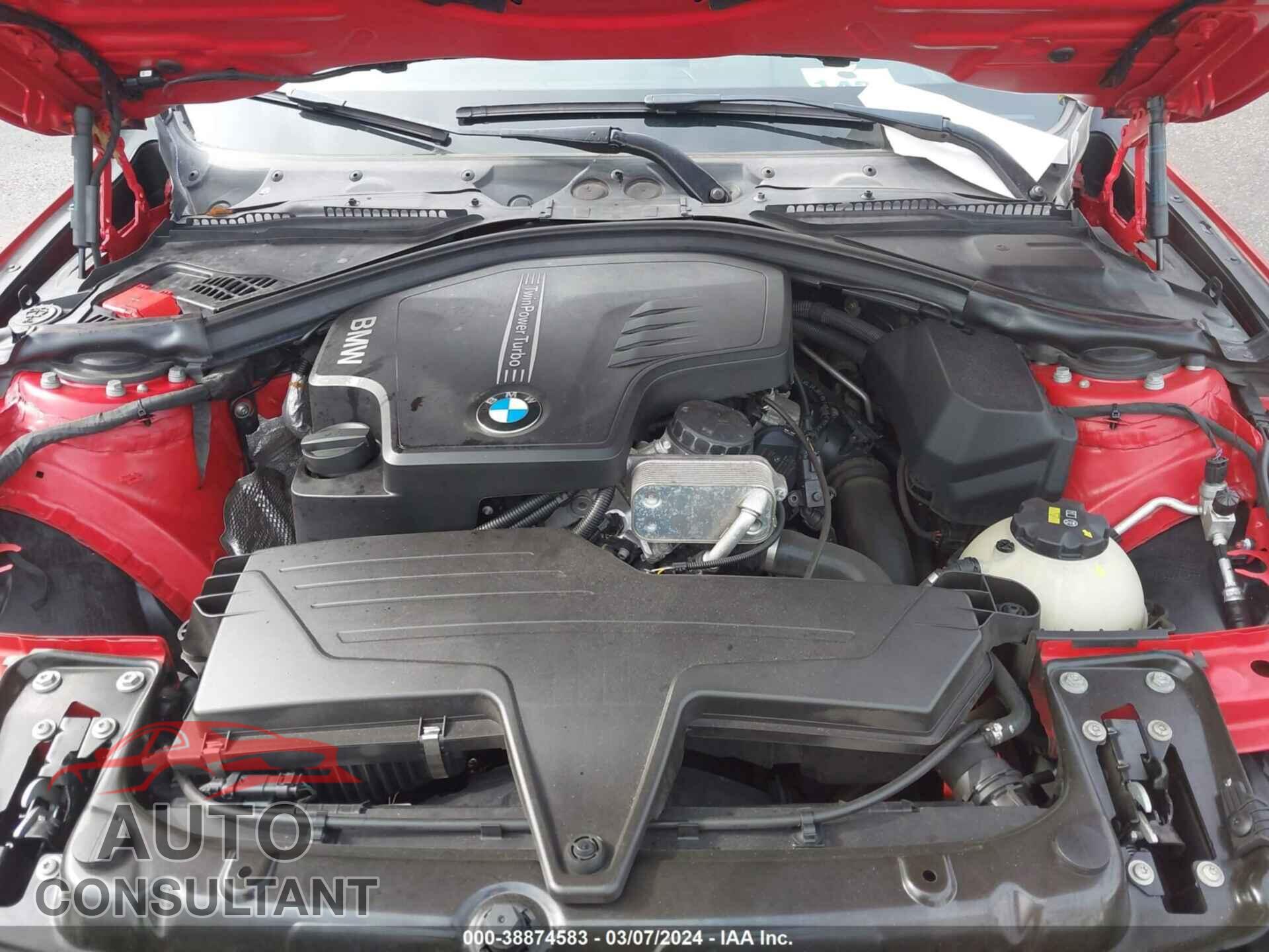 BMW 328I 2016 - WBA8E3G56GNU01103