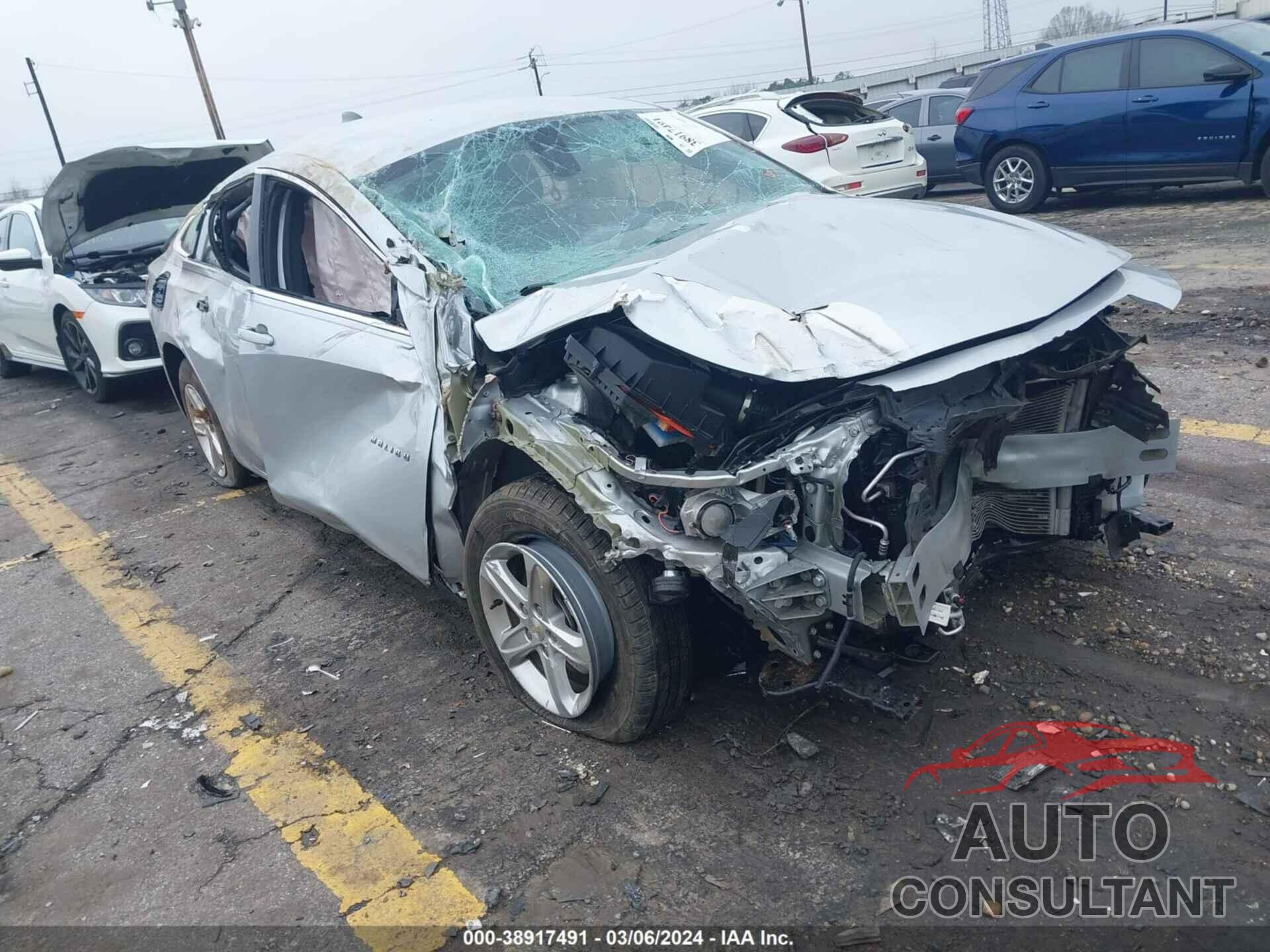 CHEVROLET MALIBU 2021 - 1G1ZC5ST1MF008221