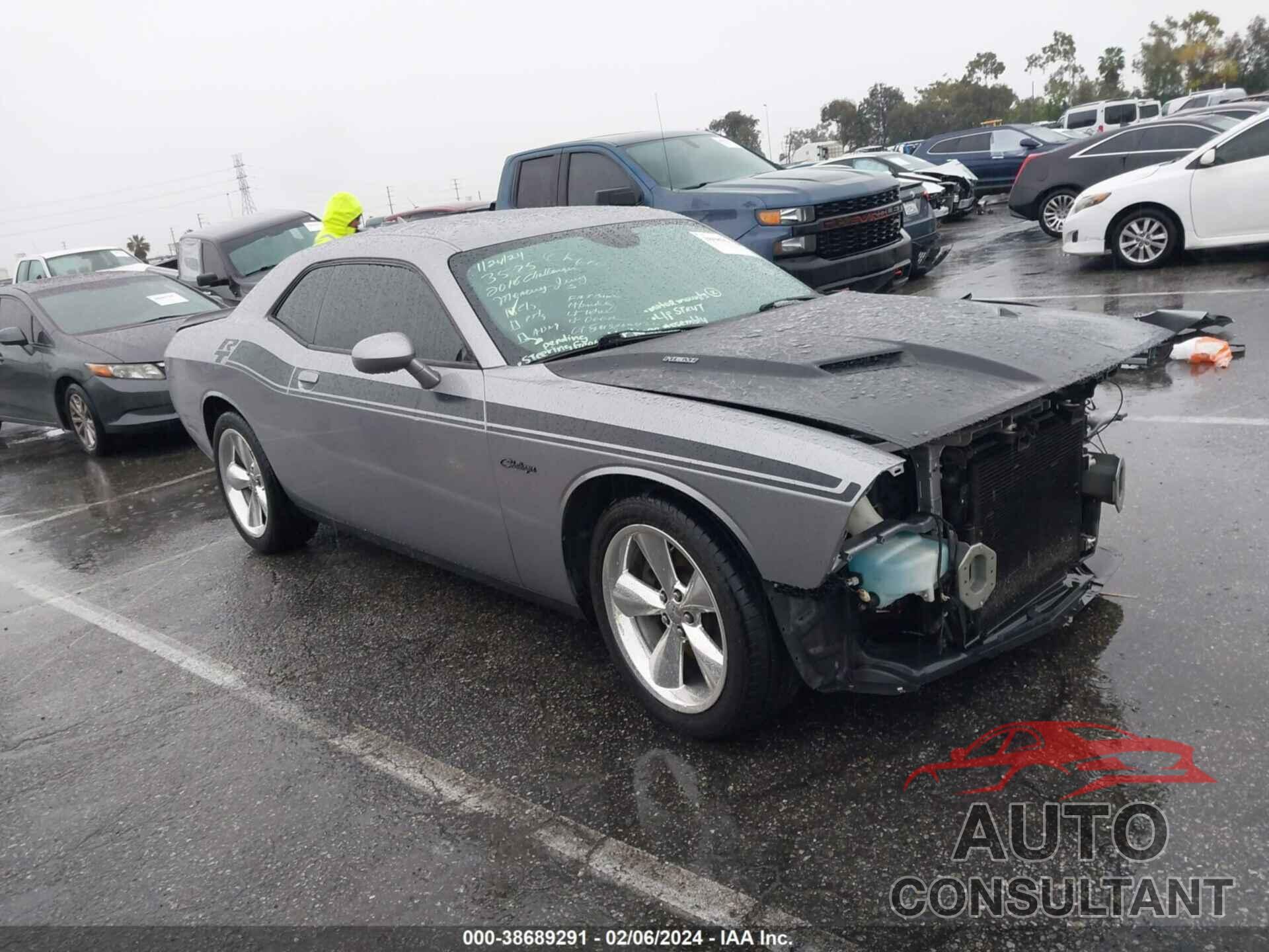 DODGE CHALLENGER 2016 - 2C3CDZBT7GH214135