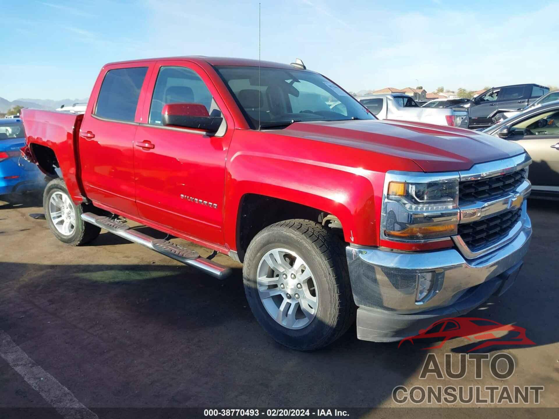 CHEVROLET SILVERADO 1500 2018 - 3GCPCREC4JG621719