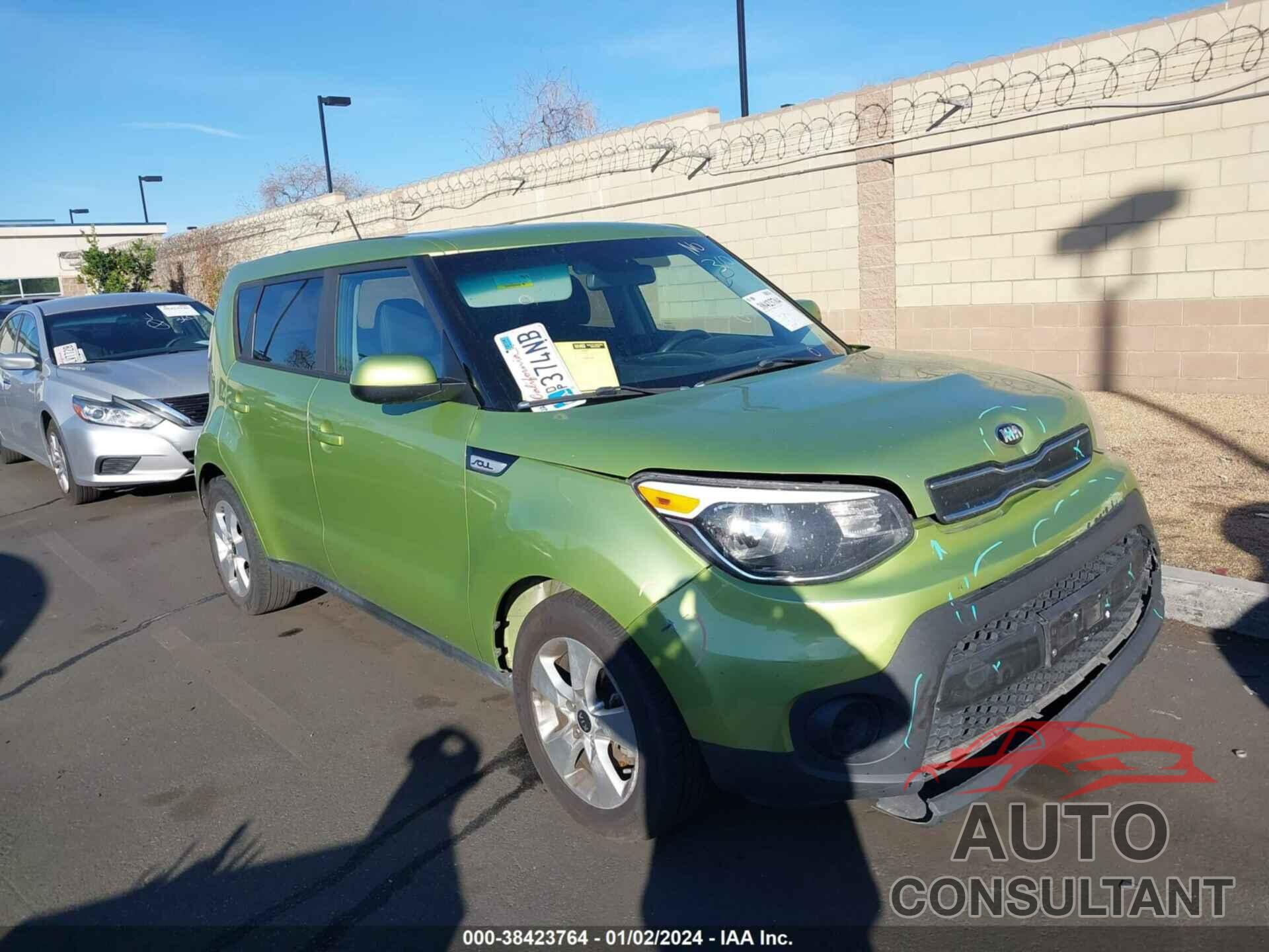 KIA SOUL 2017 - KNDJN2A25H7877703