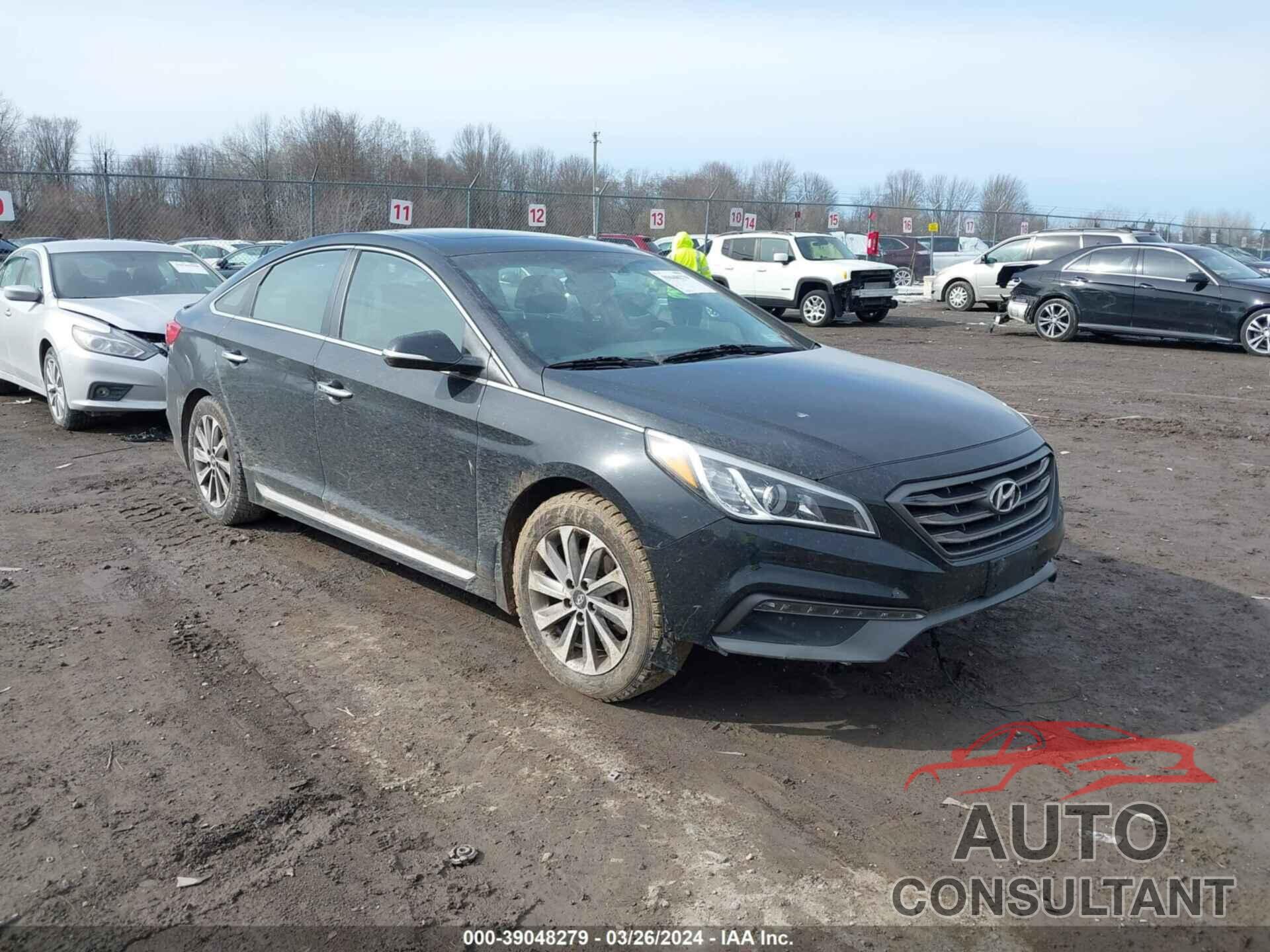 HYUNDAI SONATA 2017 - x5NPE34AF2HH44054