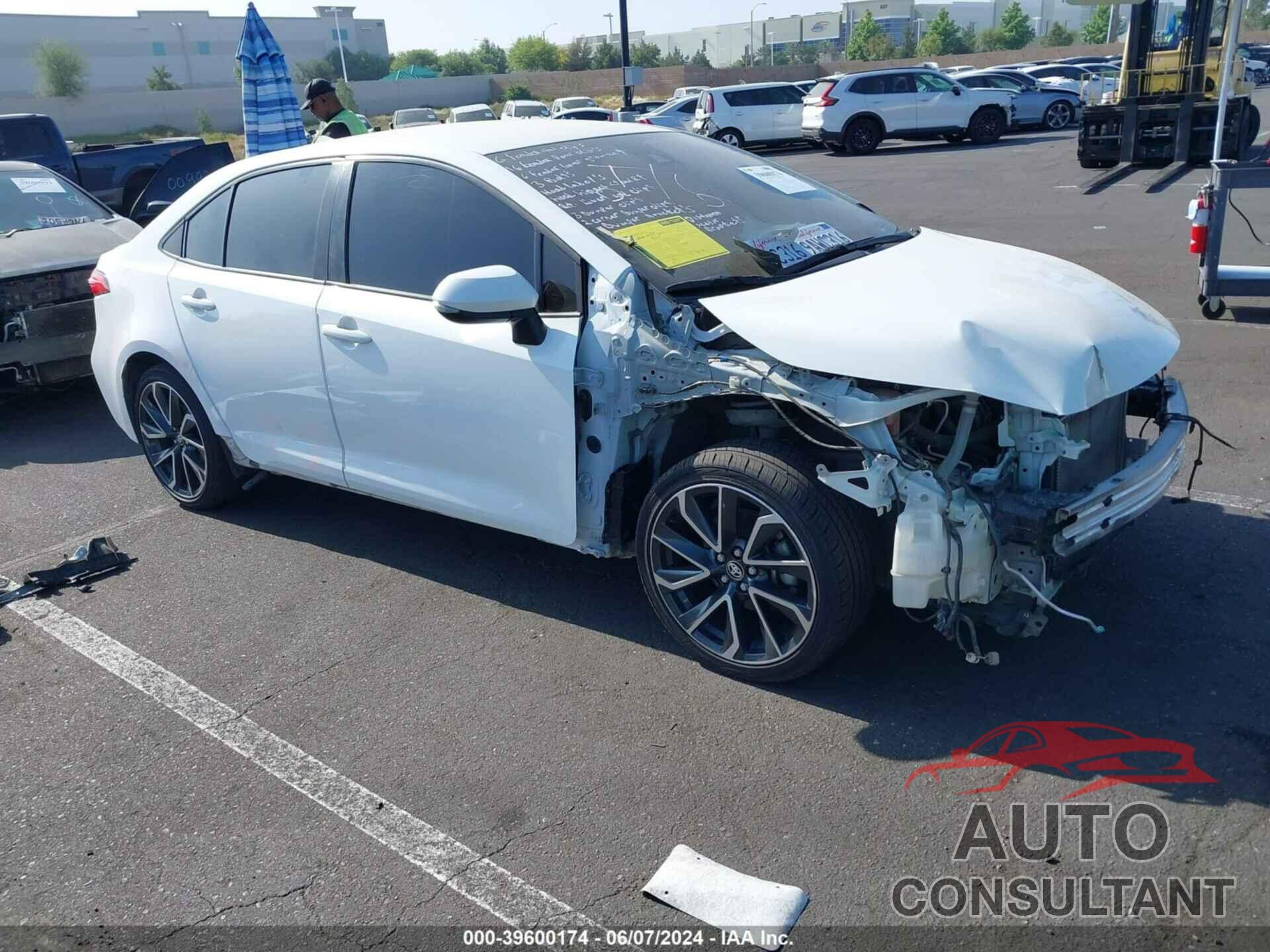 TOYOTA COROLLA 2022 - JTDS4MCE8N3506533