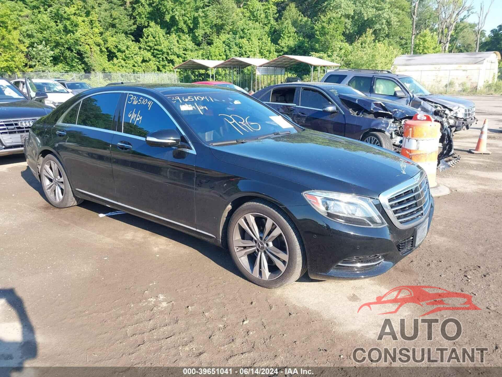 MERCEDES-BENZ S 550 2016 - WDDUG8FB0GA268254